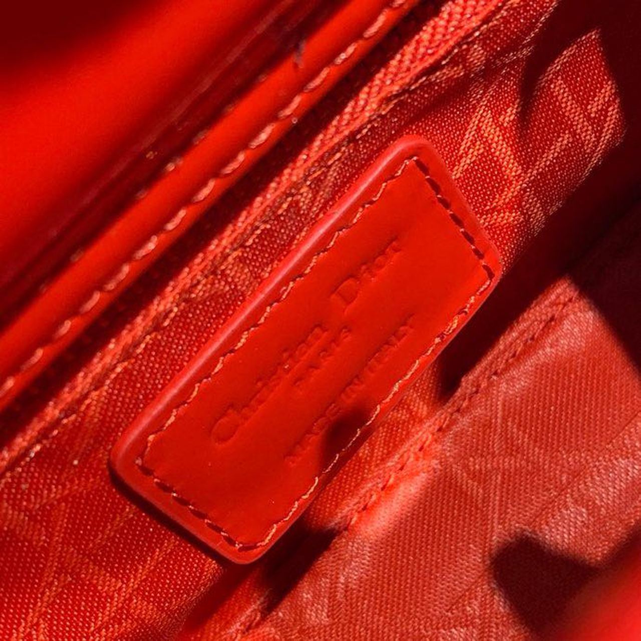 Top Quality Mini Lady Bag with Chain Silver Hardware Spring/Summer Collection, Red, For Women Womens Handbags, 18cm CD
