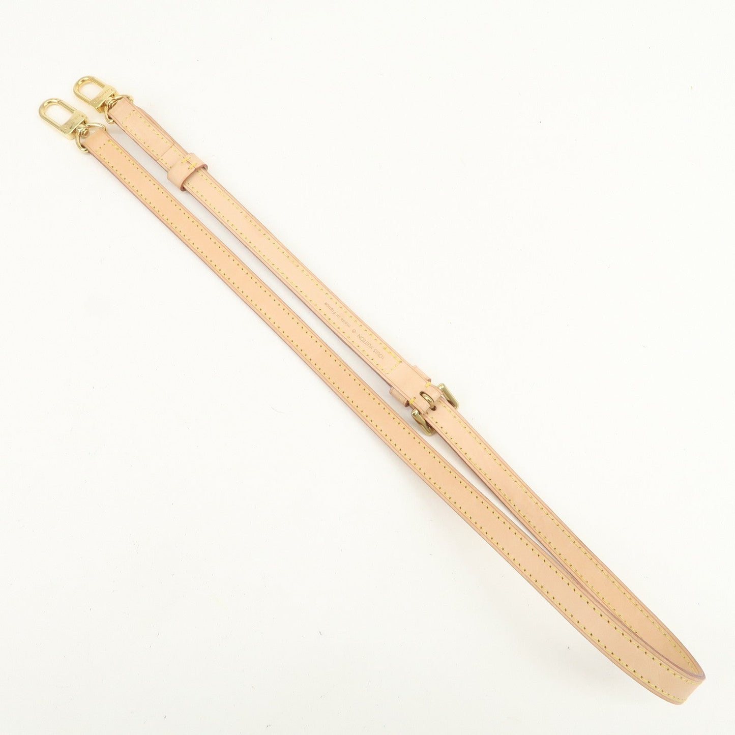 Louis Vuitton Adjustable Leather Shoulder Strap 120cm 1.6cm J52312