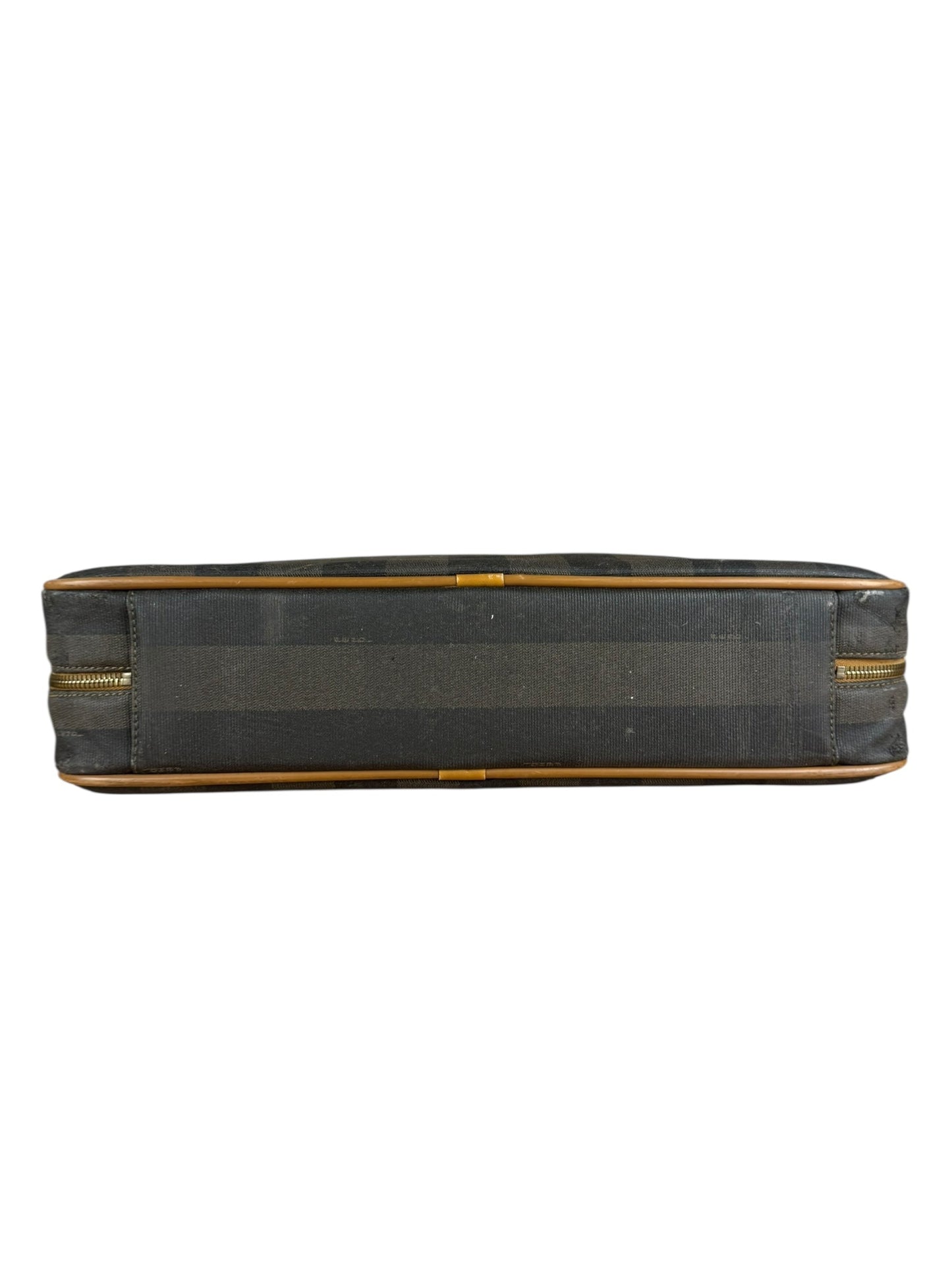 Fendi FF Striped Briefcase