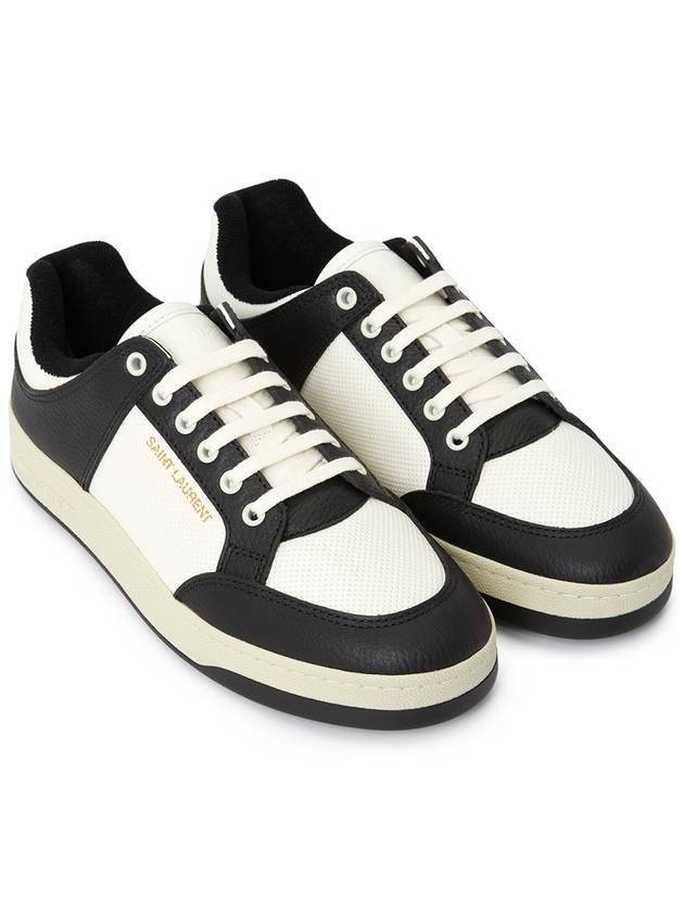 Luxury Saint Laurent Trending 2025 SL 61 Low Top Sneakers Black White