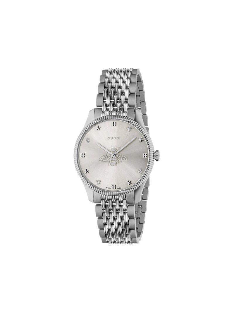 Gucci - G-Timeless watch 36mm - men - Steel - One Size - 1402 Undefined