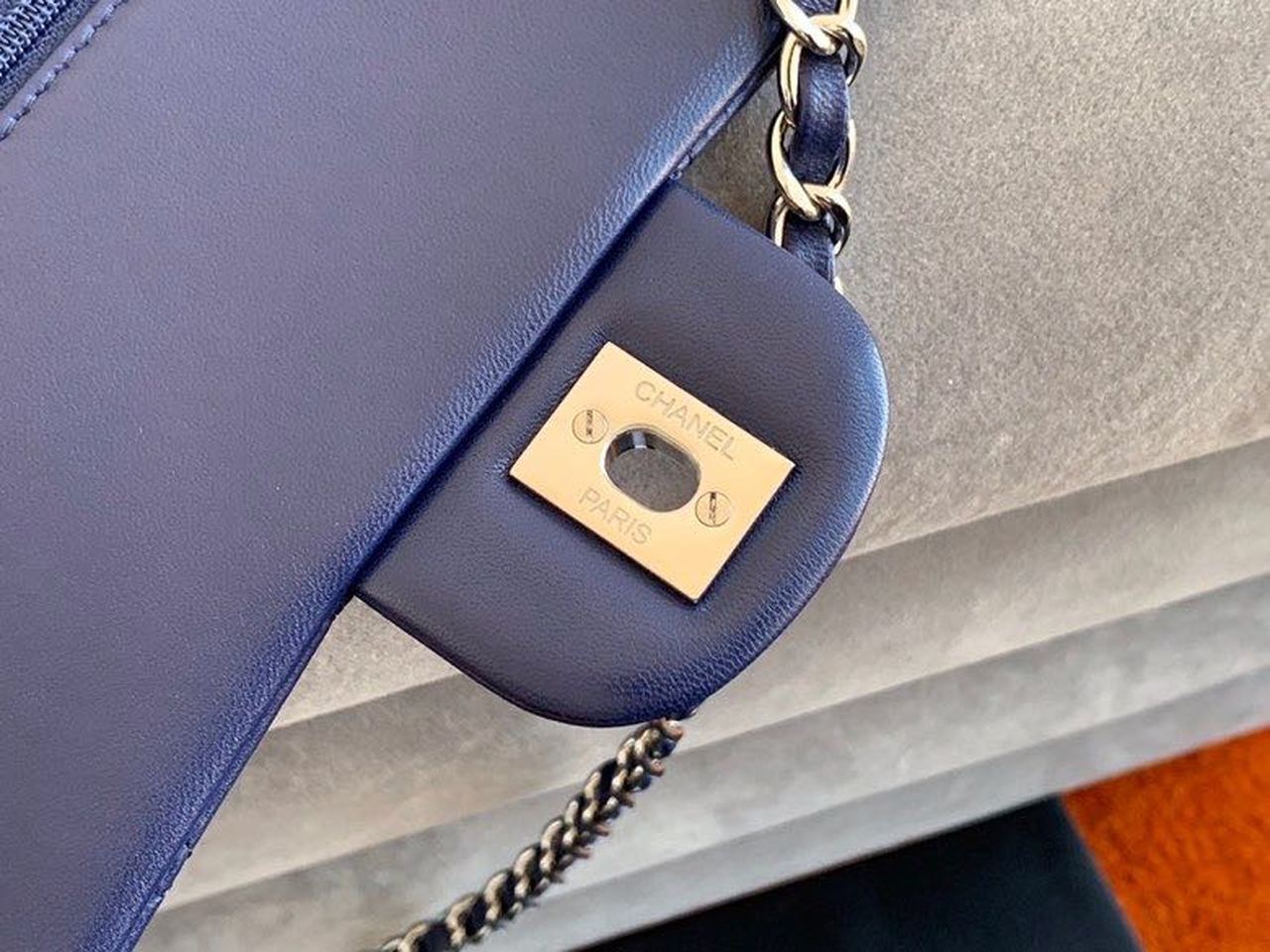CHL Classic Handbag Navy Blue For Women Bags, Shoulder And Crossbody Bags 10.2in/26cm A01112
