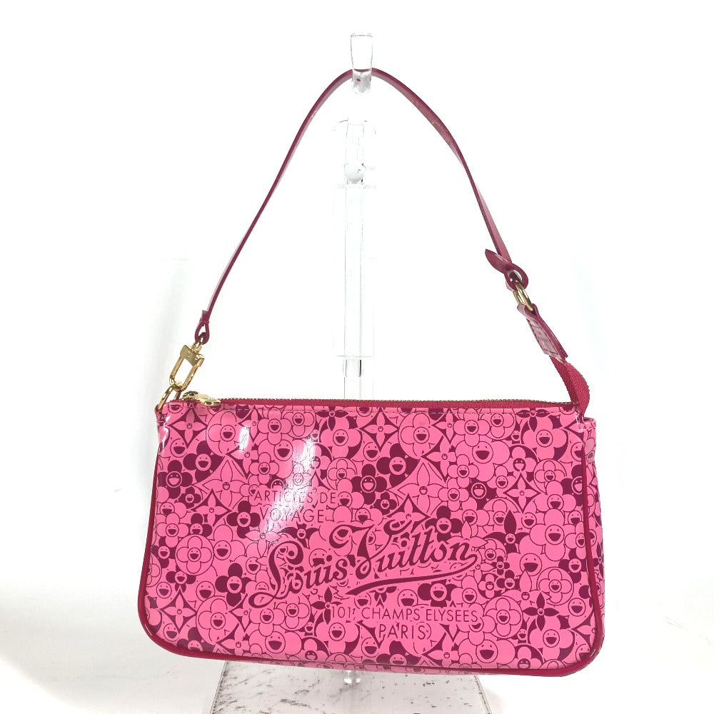 LOUIS VUITTON Accessory pouch M93166 PVC / Leather pink Cosmic Blossom Pochette Cosmic Women d