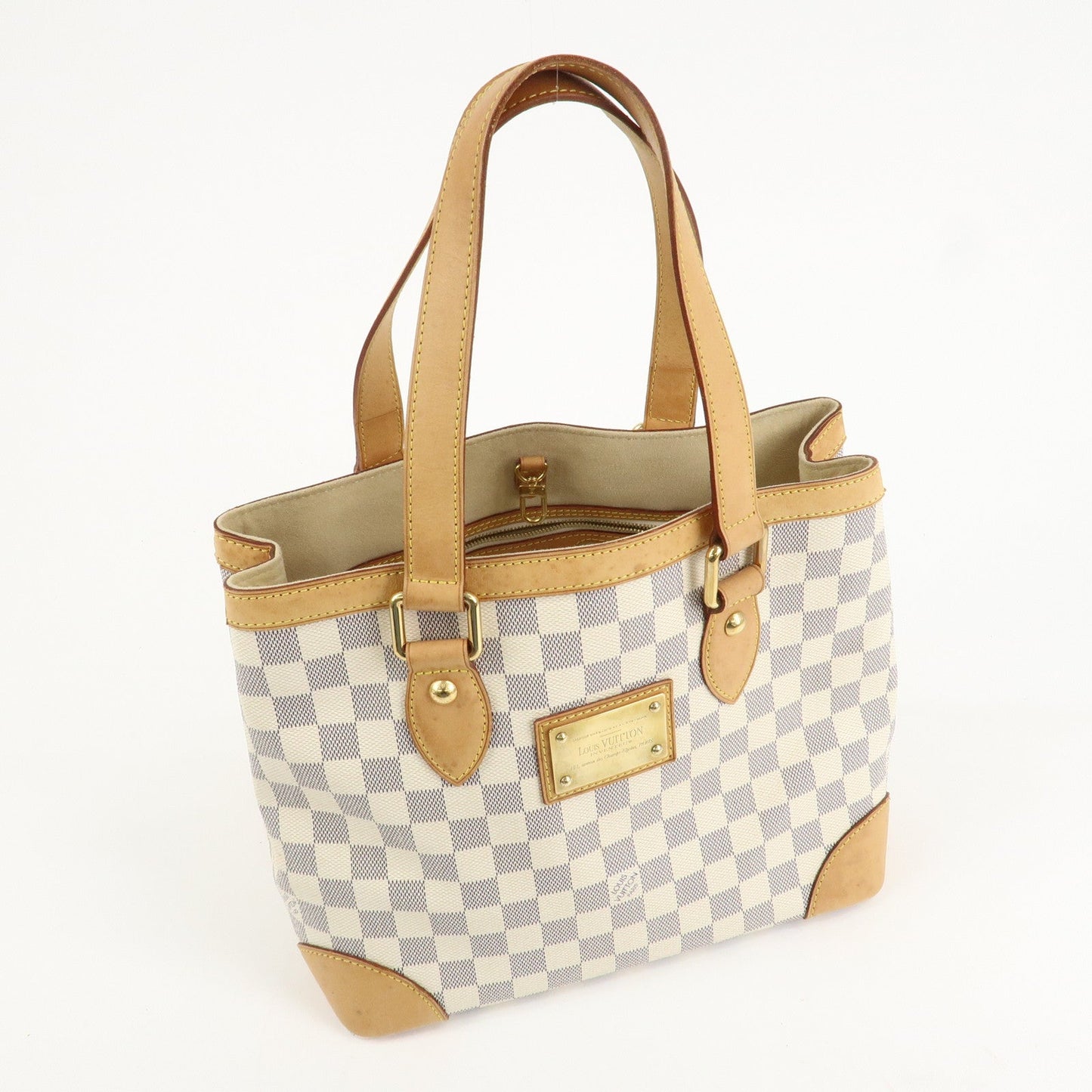Louis Vuitton Damier Azur Hampstead PM Hand Bag Ivory N51207 d