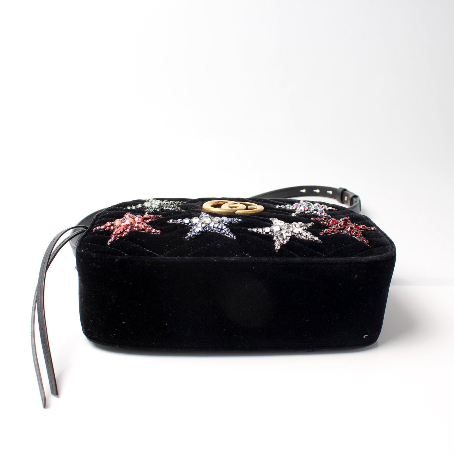 Gucci 447632 Marmont Camera Velvet Star Bag