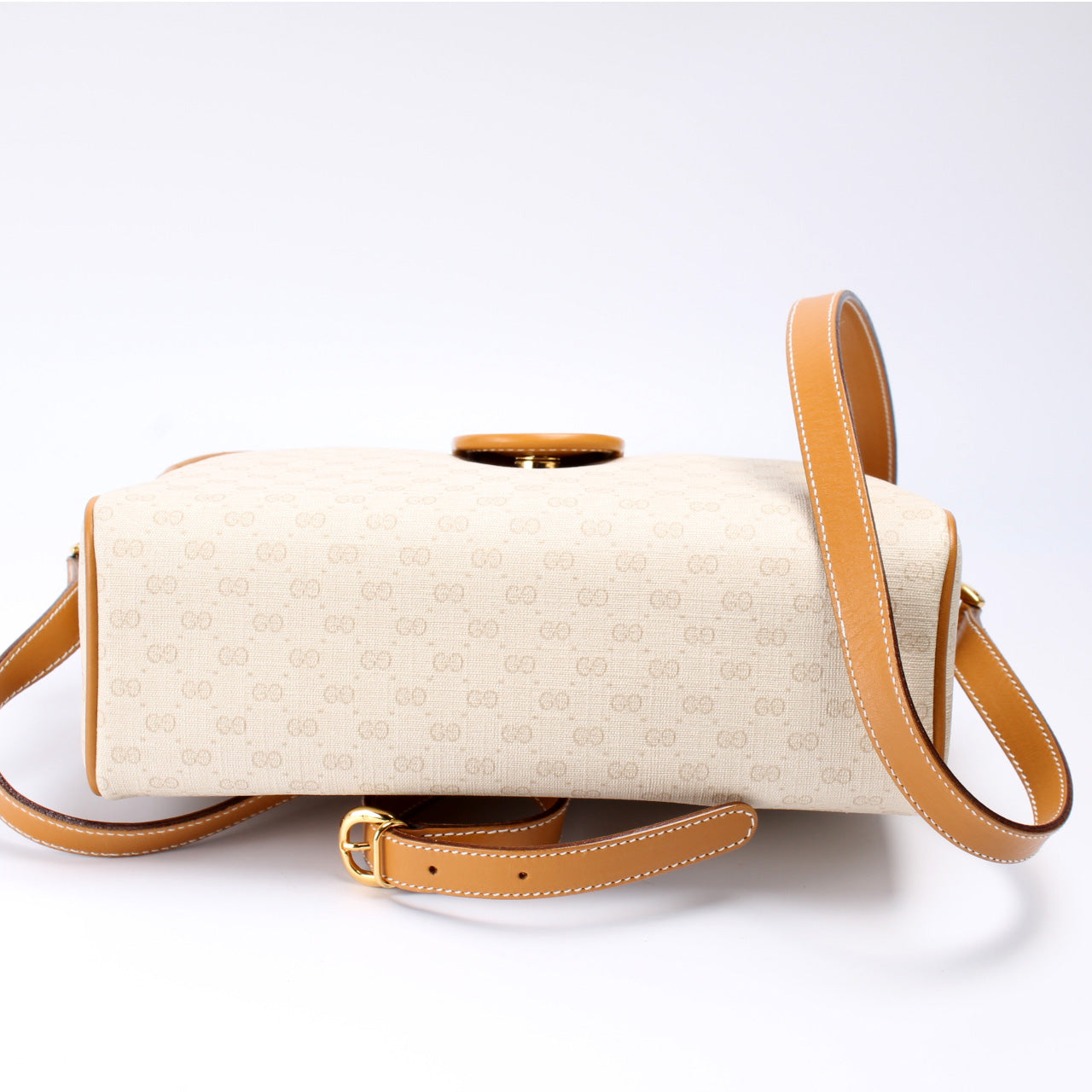 Gucci 001.56.0944 Micro GG Canvas Web Bag
