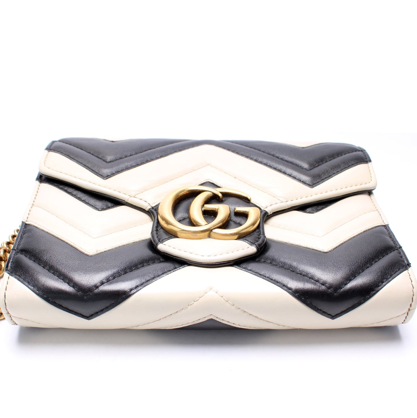 Gucci 474575 Marmont Chain Wallet Bag