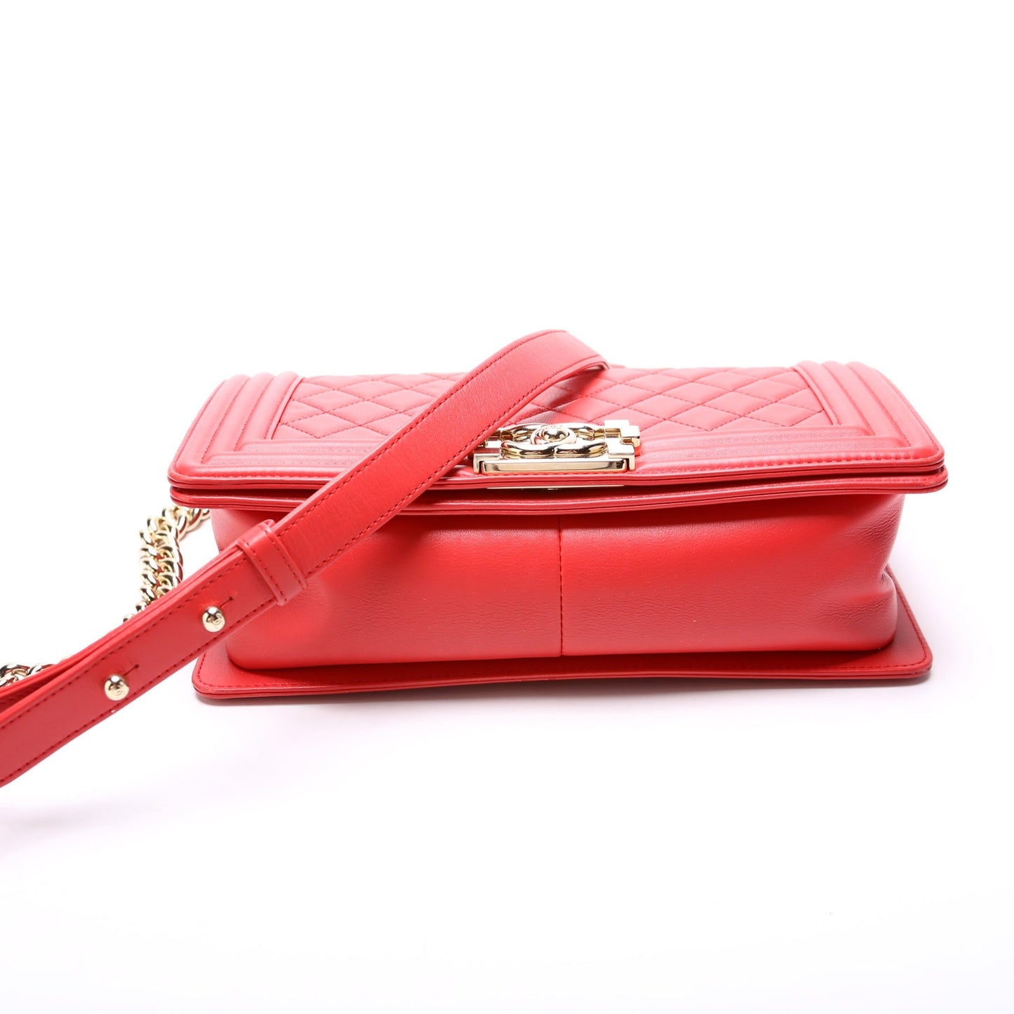 Chanel Boy Flap Medium New Calfskin 27M Bag