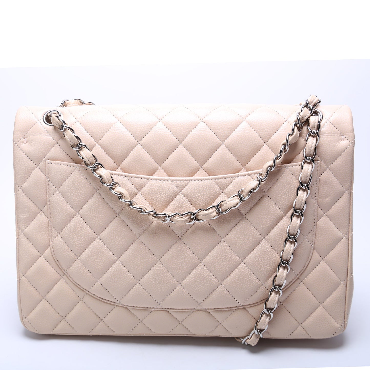 Chanel Classic Flap Maxi Caviar 17-20M Bag