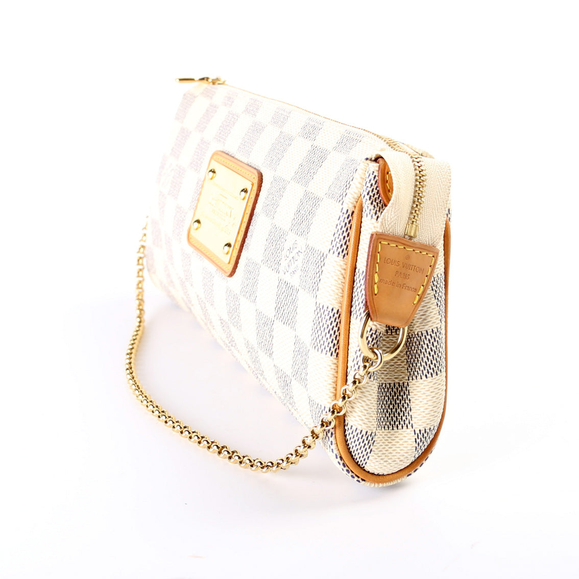 Louis Vuitton Eva Clutch Damier Azur