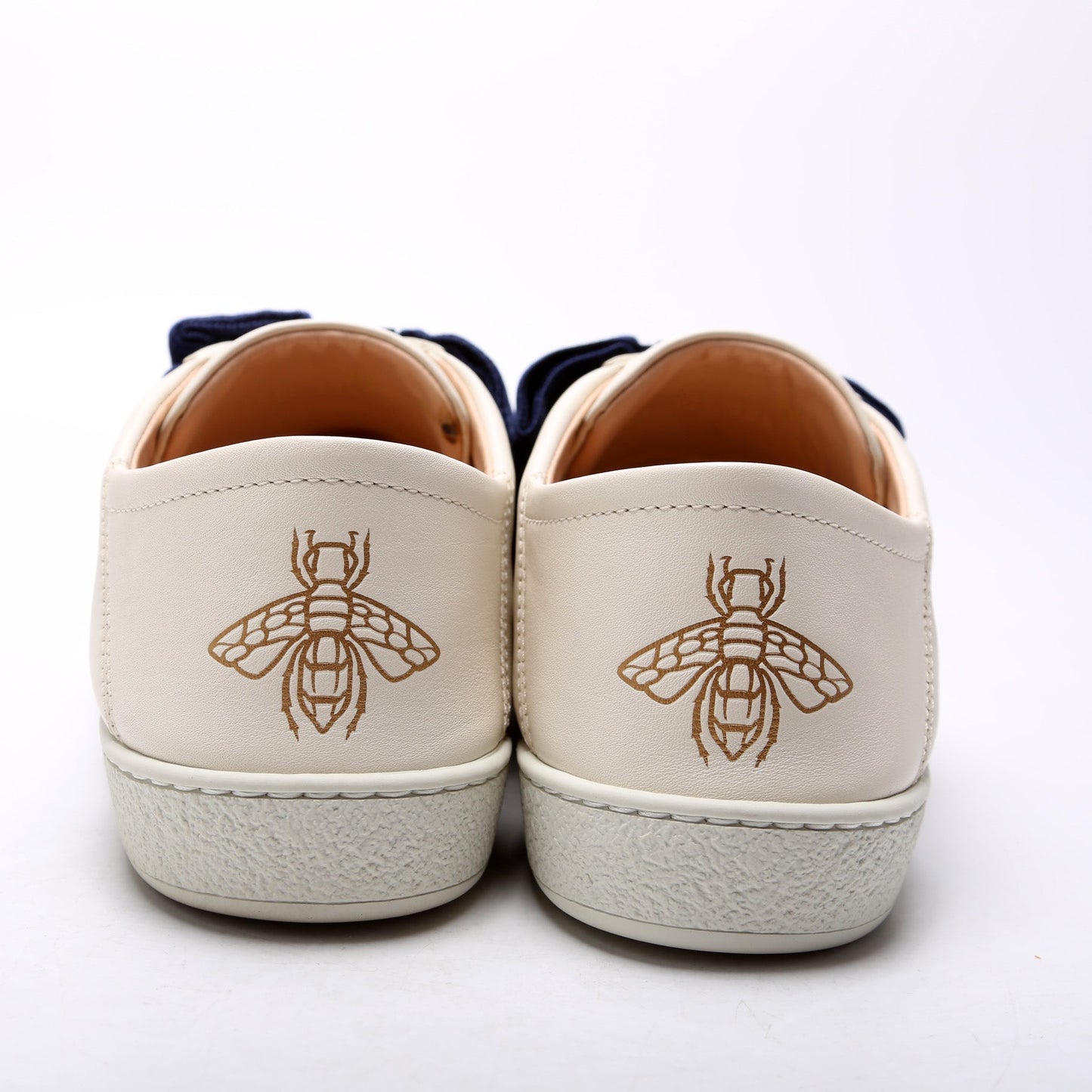 Gucci Ace Web Bow Sneakers Size .