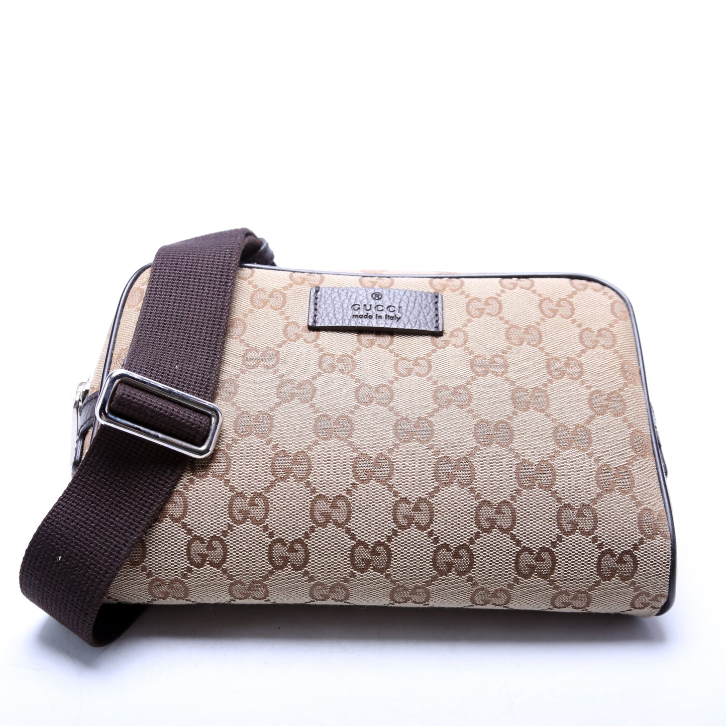 Gucci 449174 GG Canvas Belt Bag