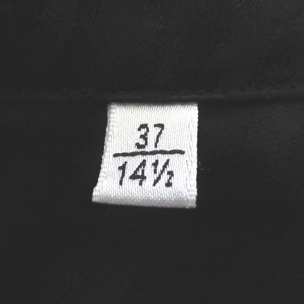 Saint Laurent Paris Babycat Silk Short Sleeve Shirt