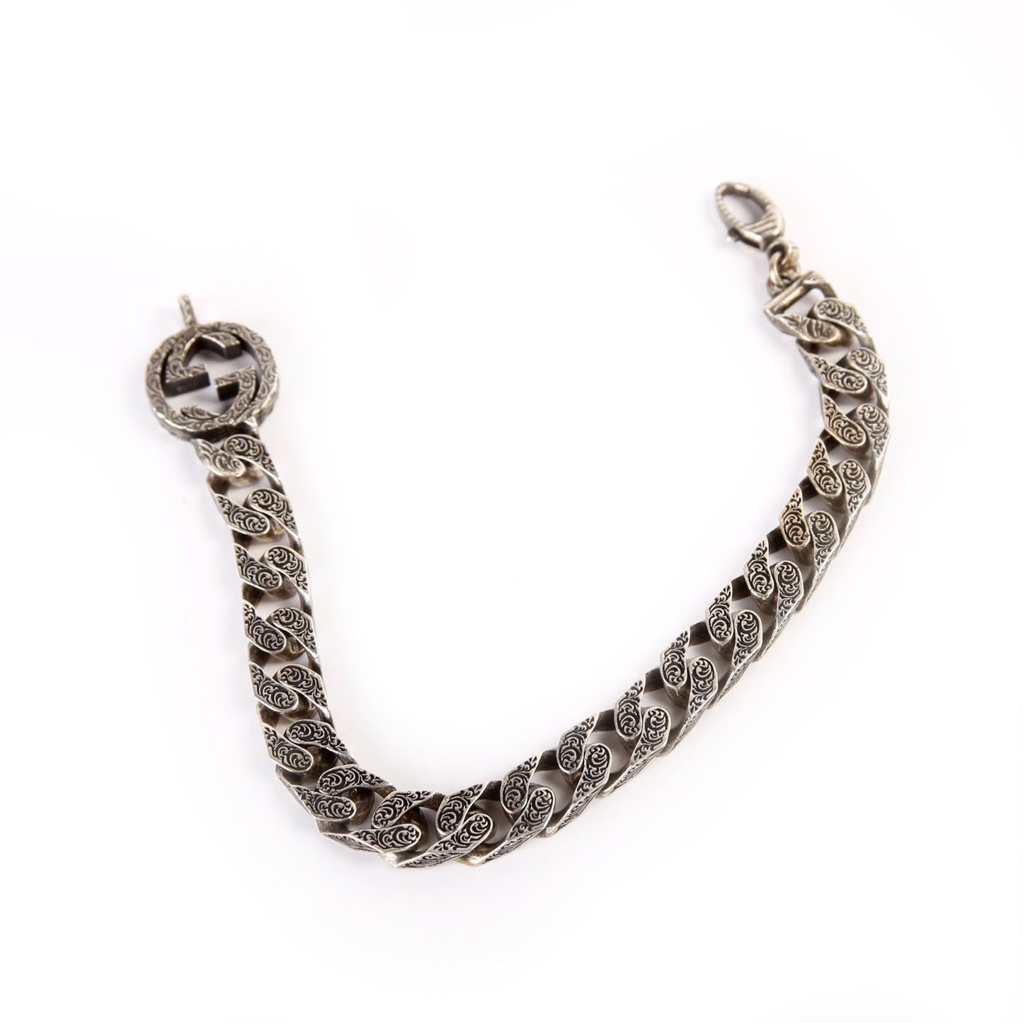 Gucci Interlocking GG Chain Bracelet