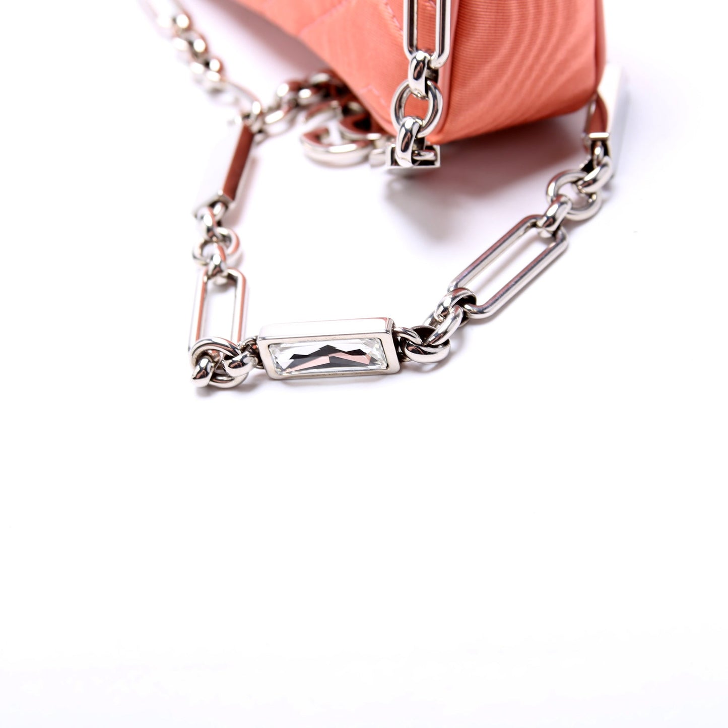 Gucci Marmont Rhinestone Moire Mini Belt Bag
