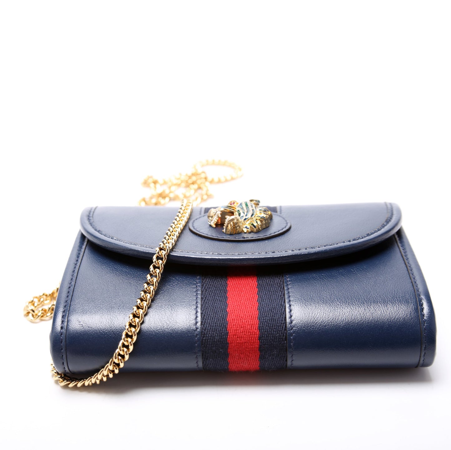 Gucci Rajah Web Mini Bag Leather
