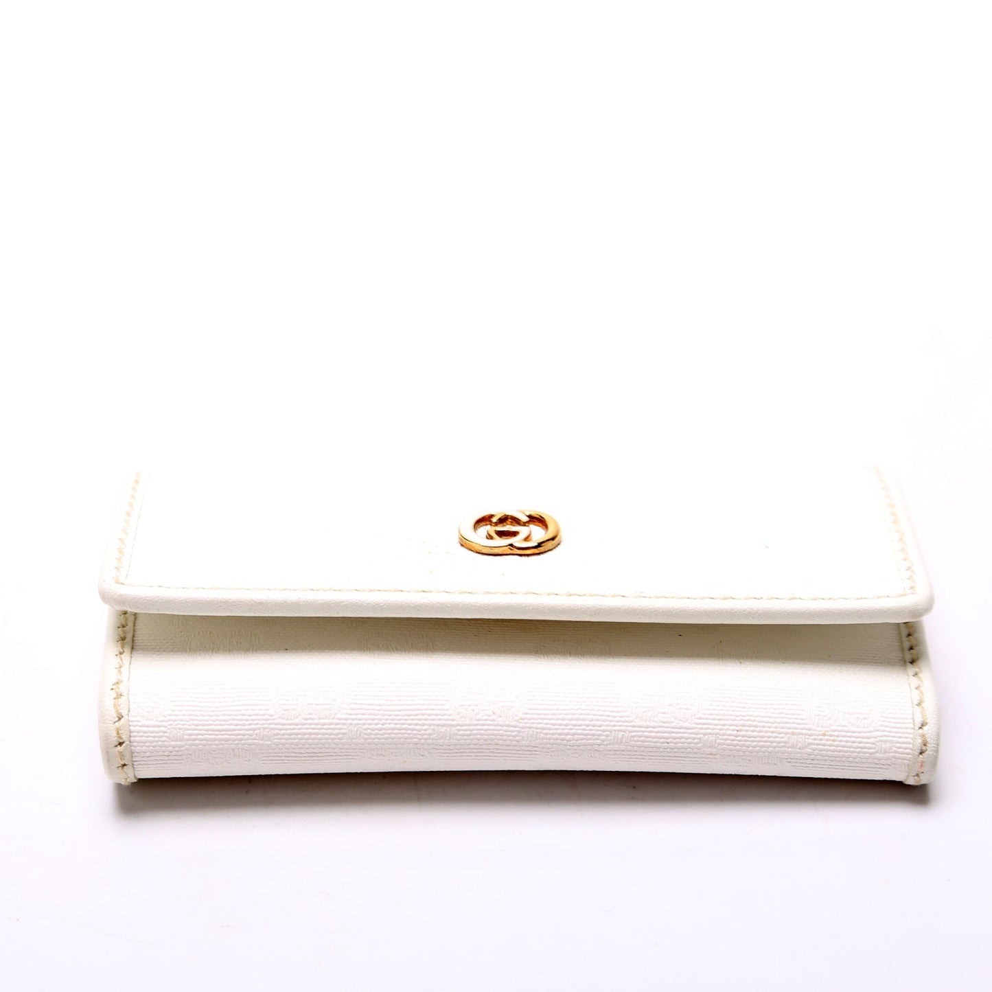Gucci -- Micro GG Canvas Key Case