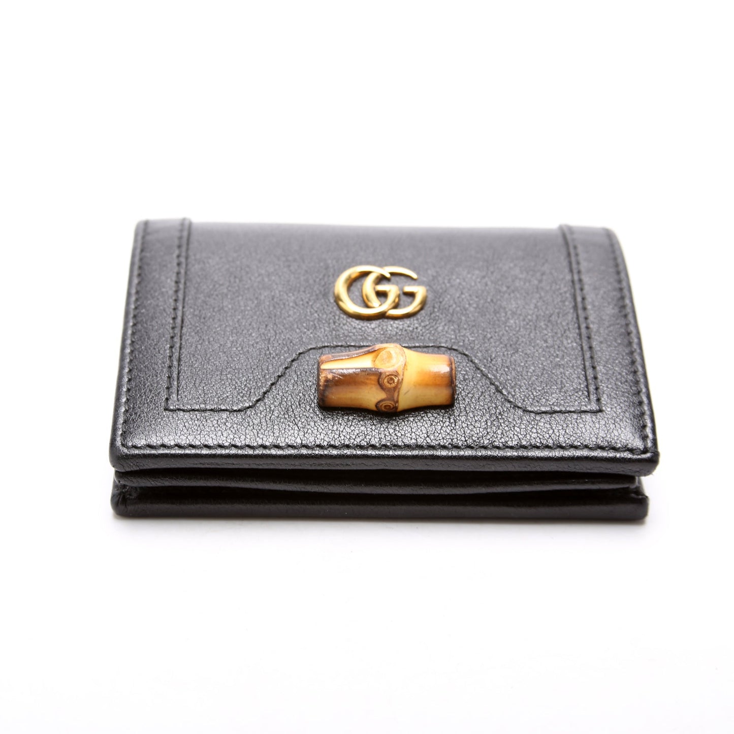 Gucci Diana Card Case Wallet White