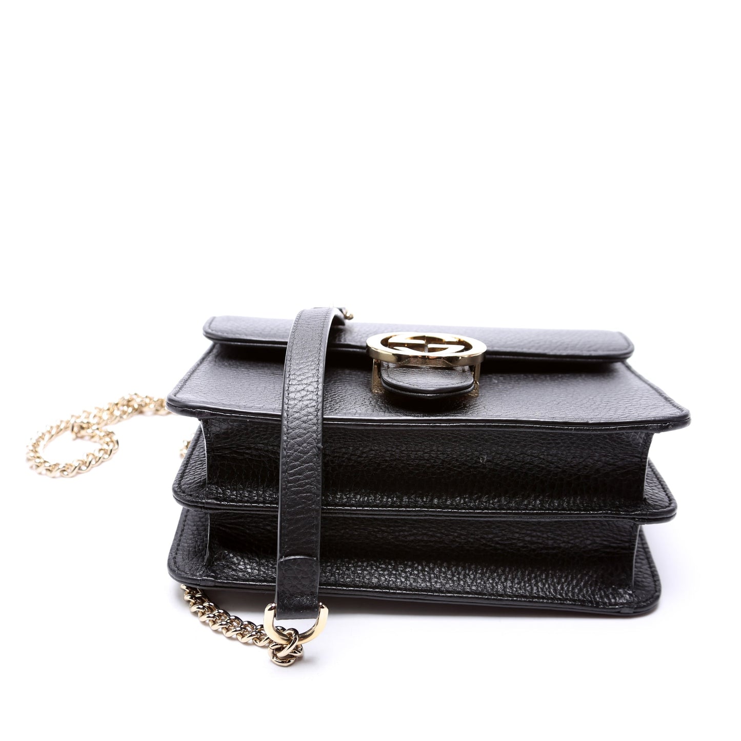 Gucci Interlocking Small Crossbody Black