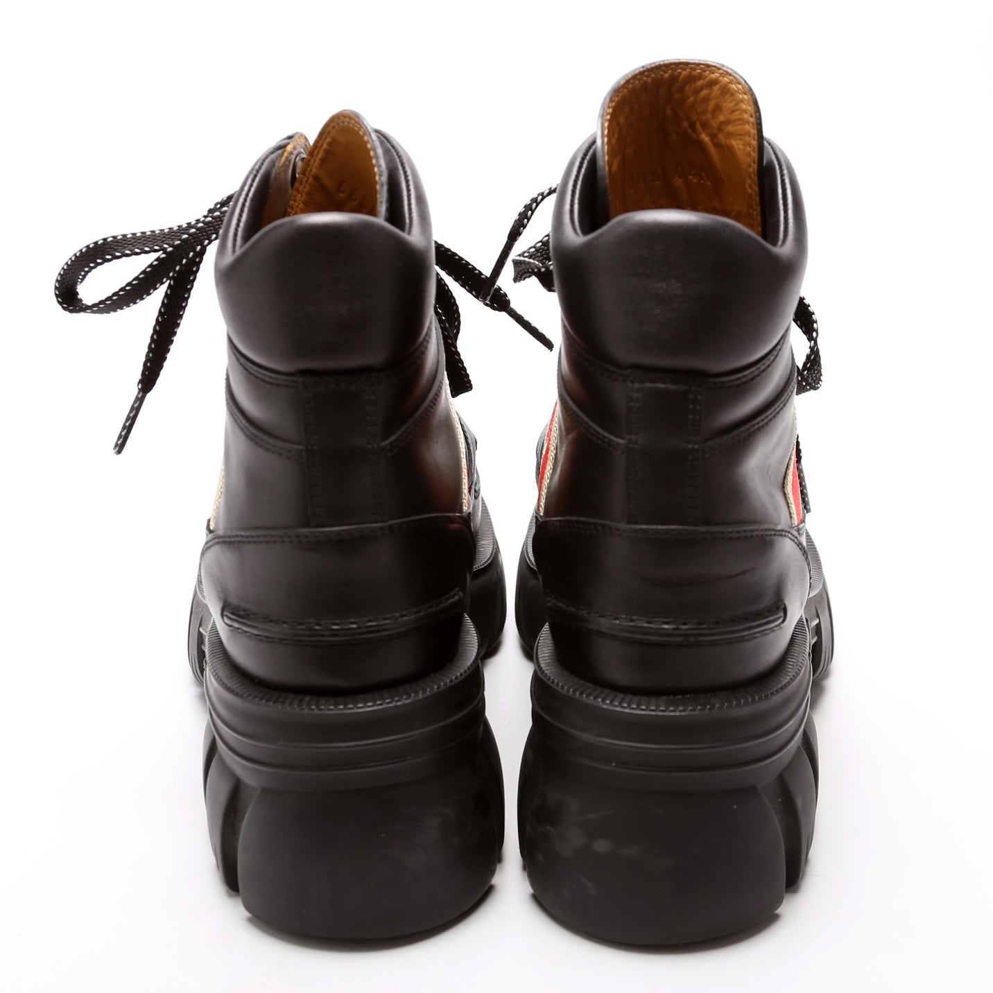 Gucci Interlocking GG Ankle Boots Size . Black
