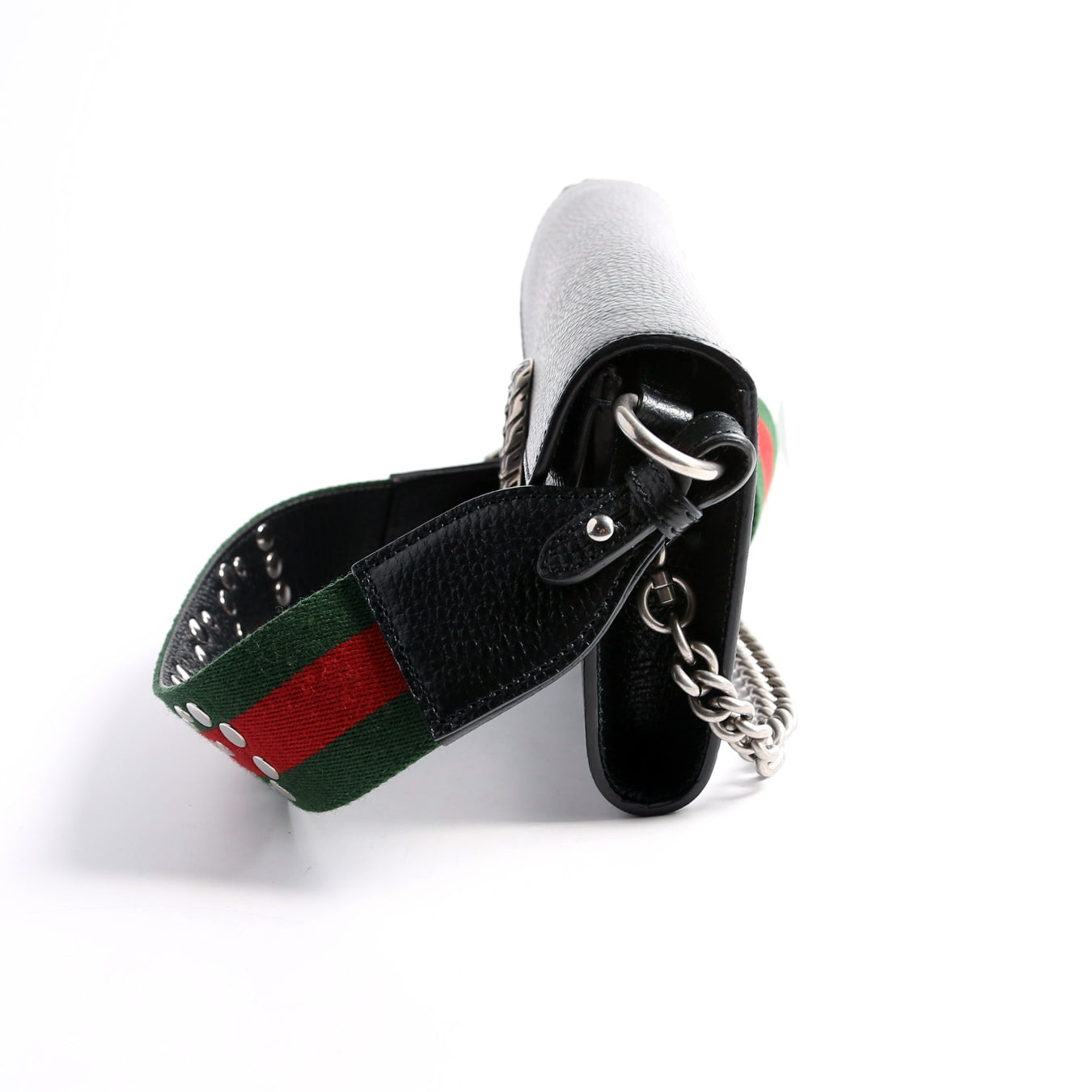 Gucci Dionysus Leather East-West Small Shoulder Black