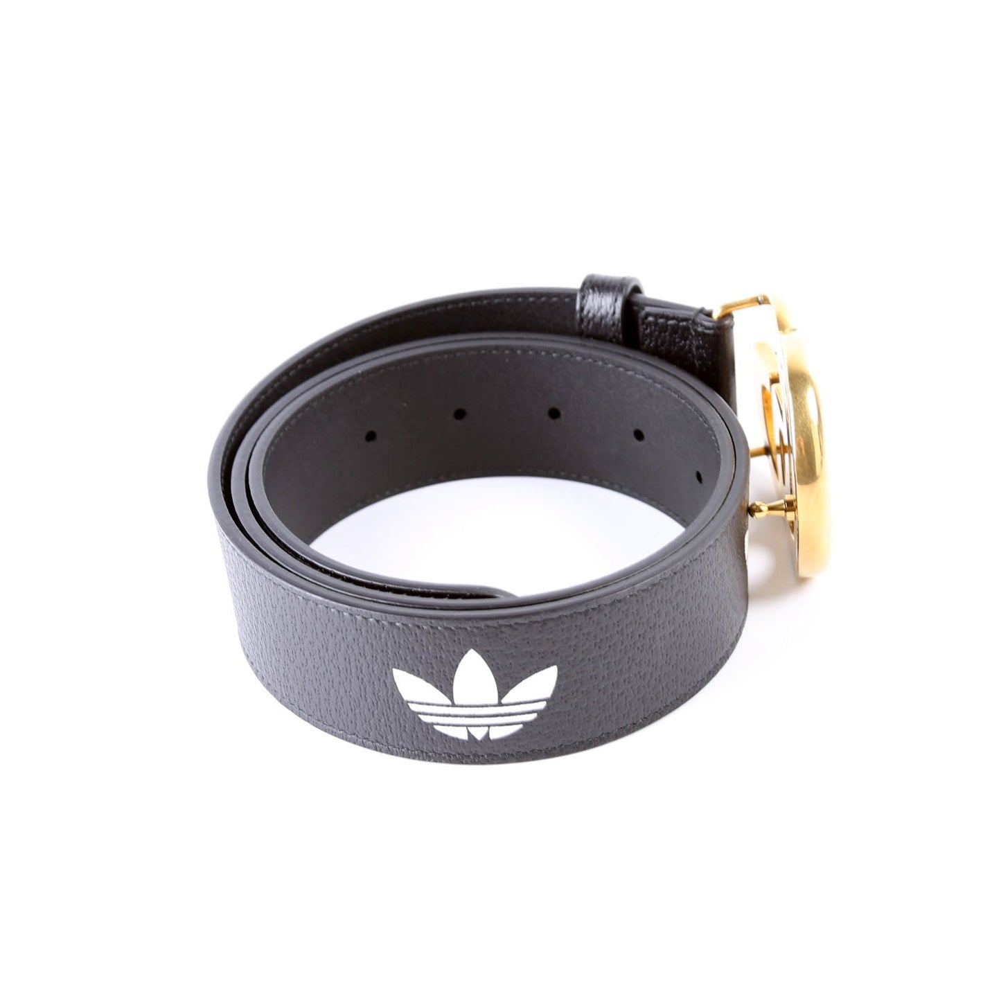 Gucci X Adidas GG Marmont Belt Size Black/White