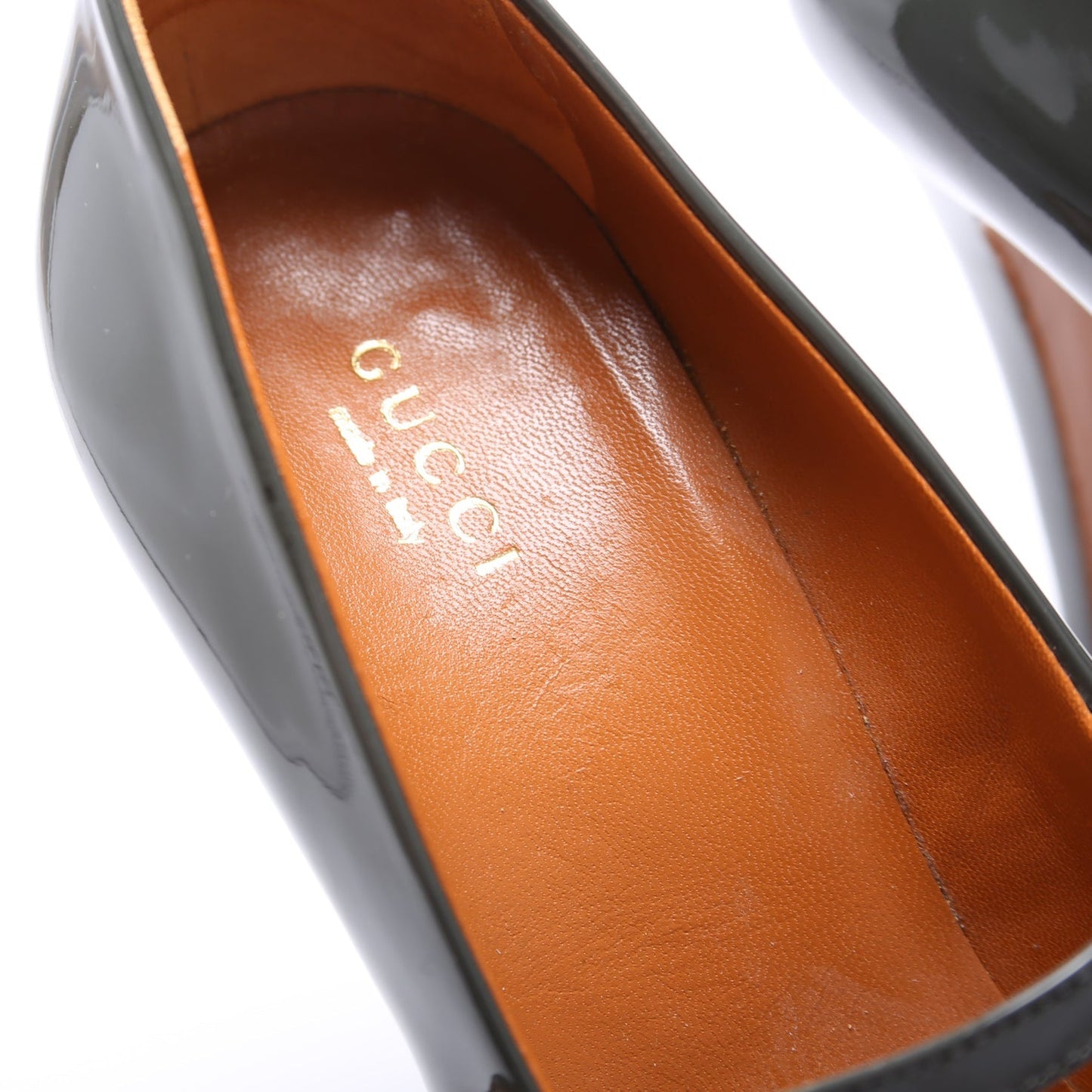 Gucci Patent Mary Jane Platform Pumps Size .