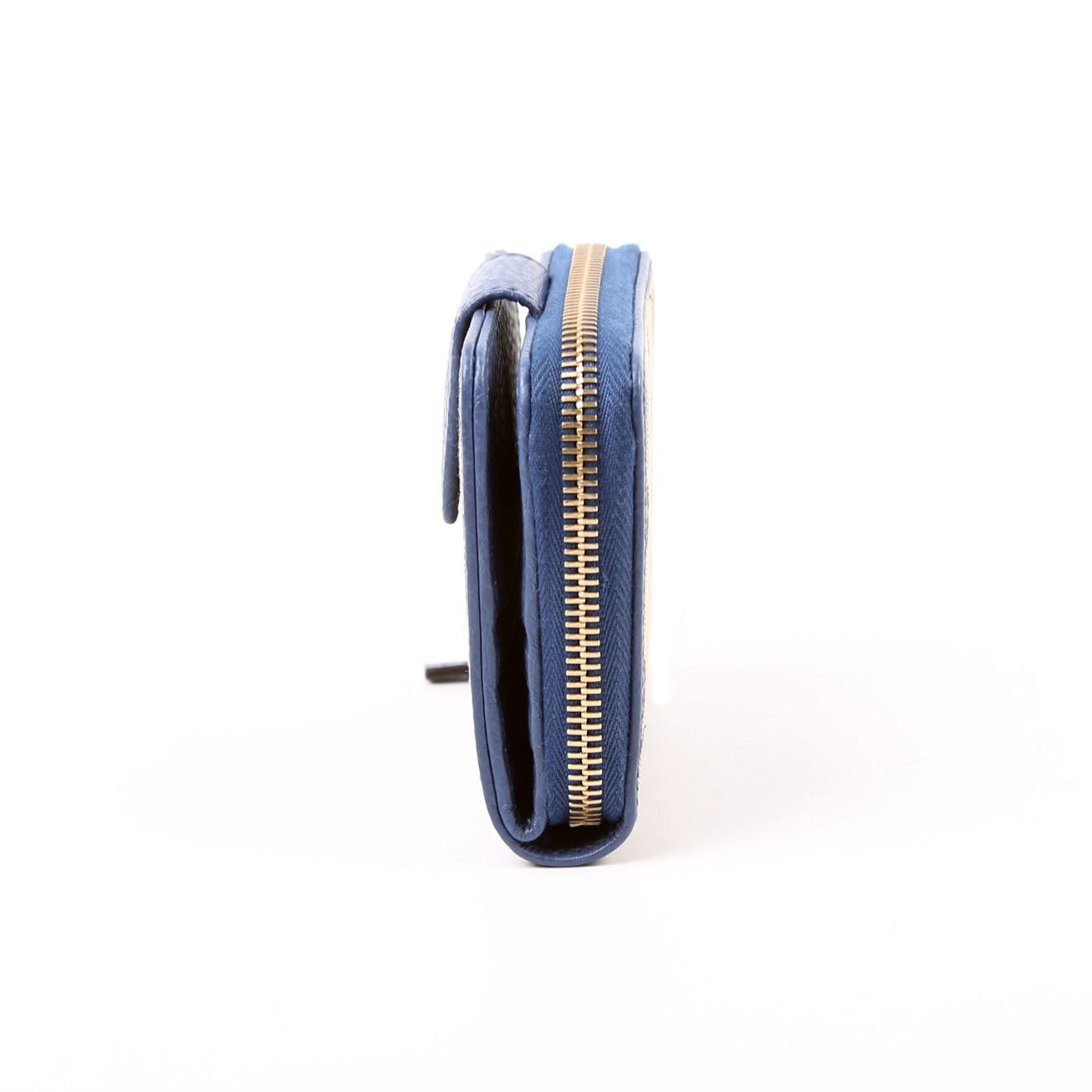 Gucci GG Canvas Compact Wallet Blue