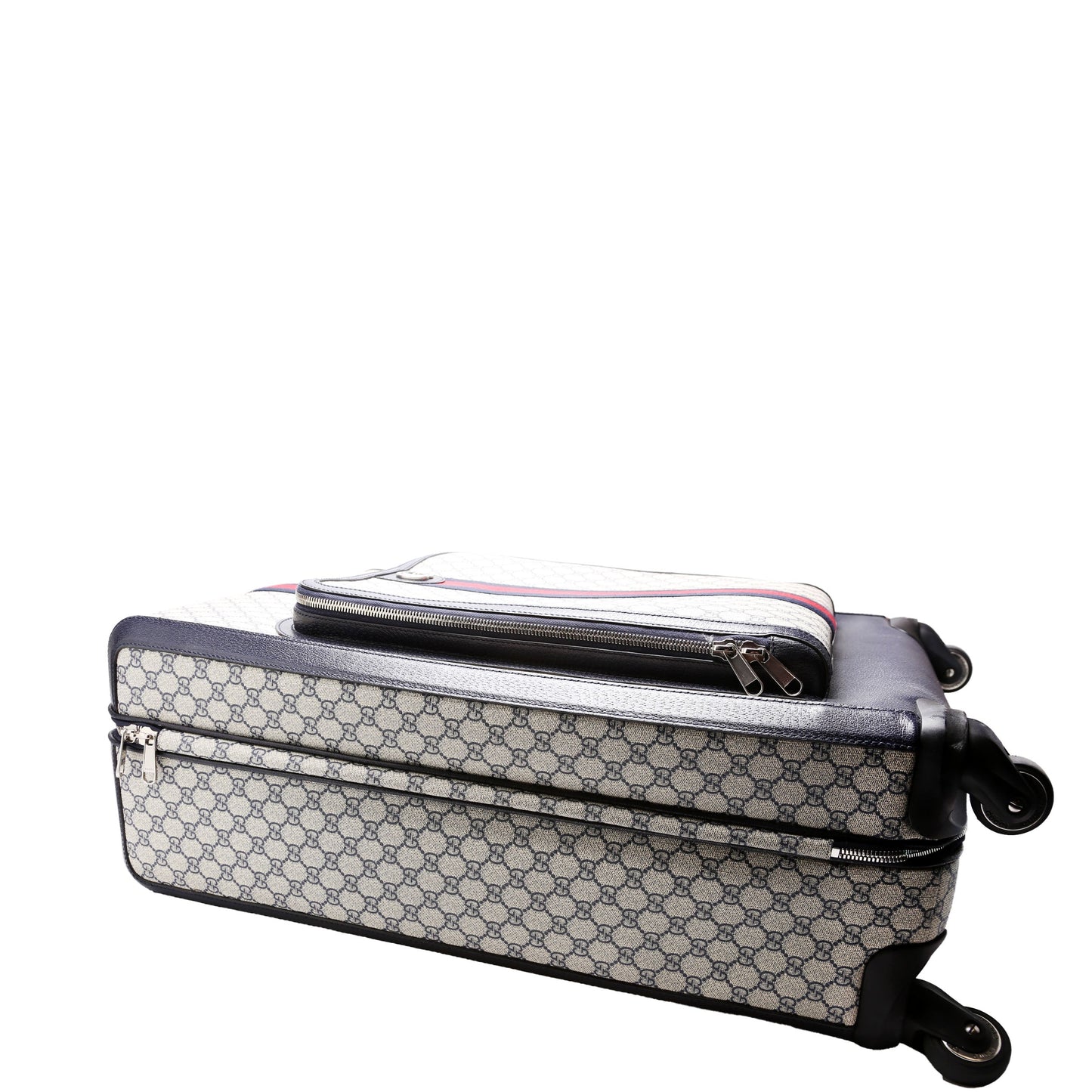 Gucci GG Supreme Large Savoy Trolley Blue