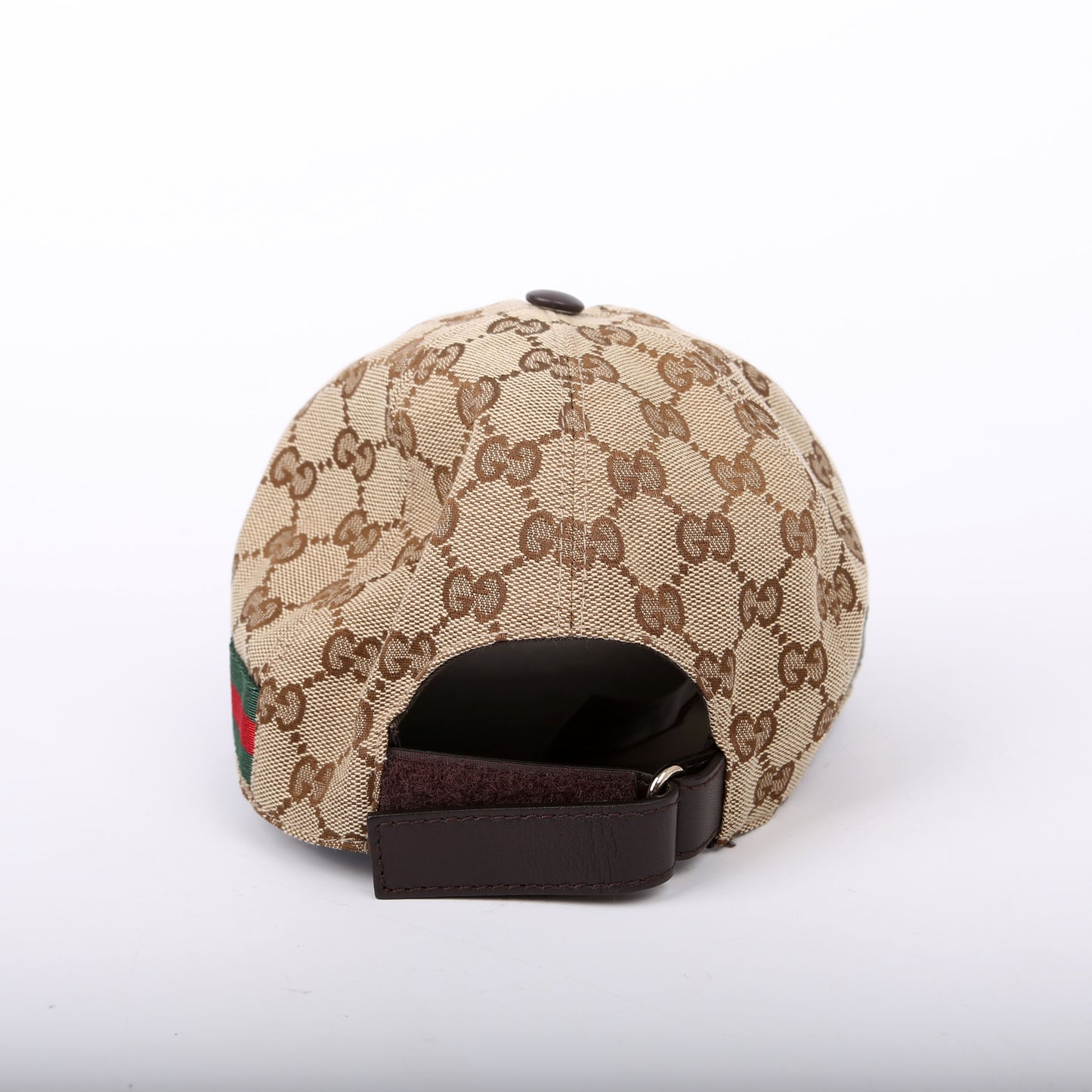 Gucci GG Canvas Web Cap Size Small Brown