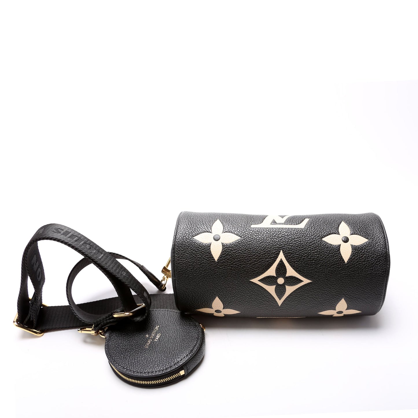 Louis Vuitton Papillon BB Bicolor Empreinte Black/Beige