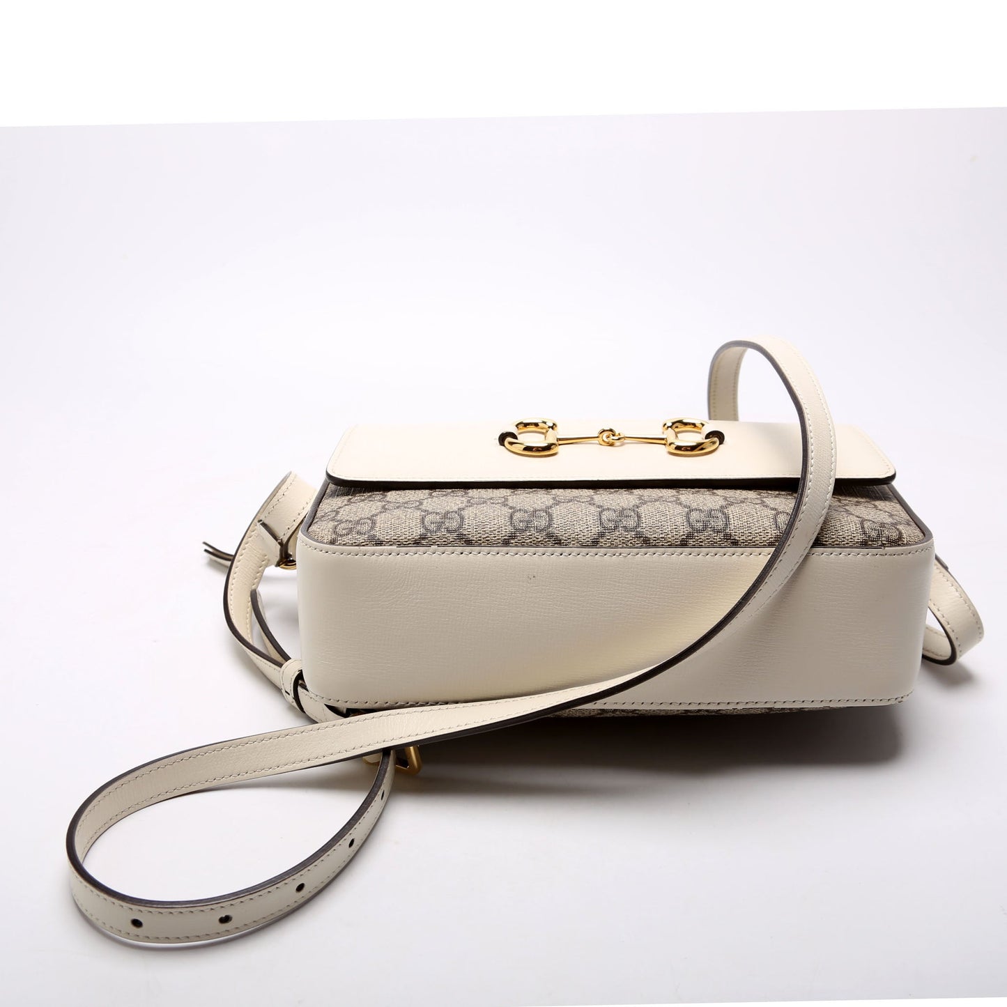 Gucci Horsebit Small White