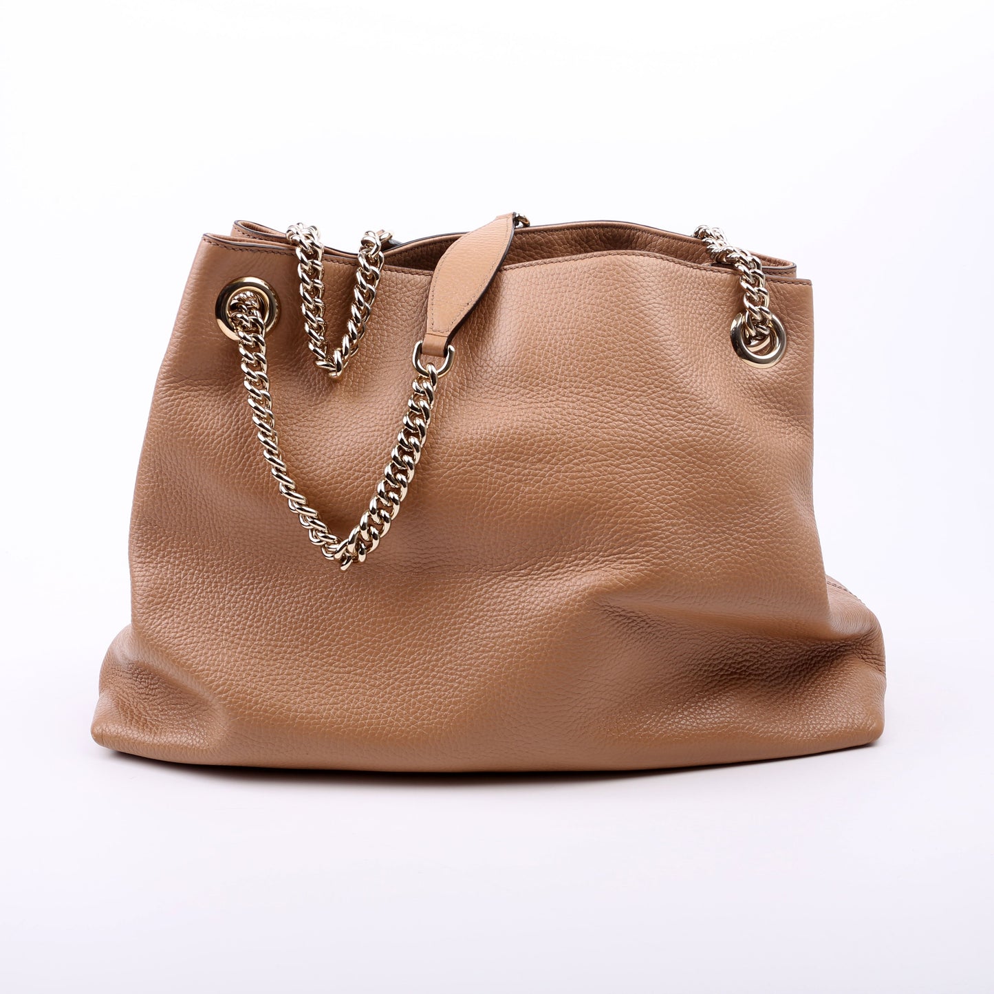 Gucci Soho Chain Tote Newer Beige