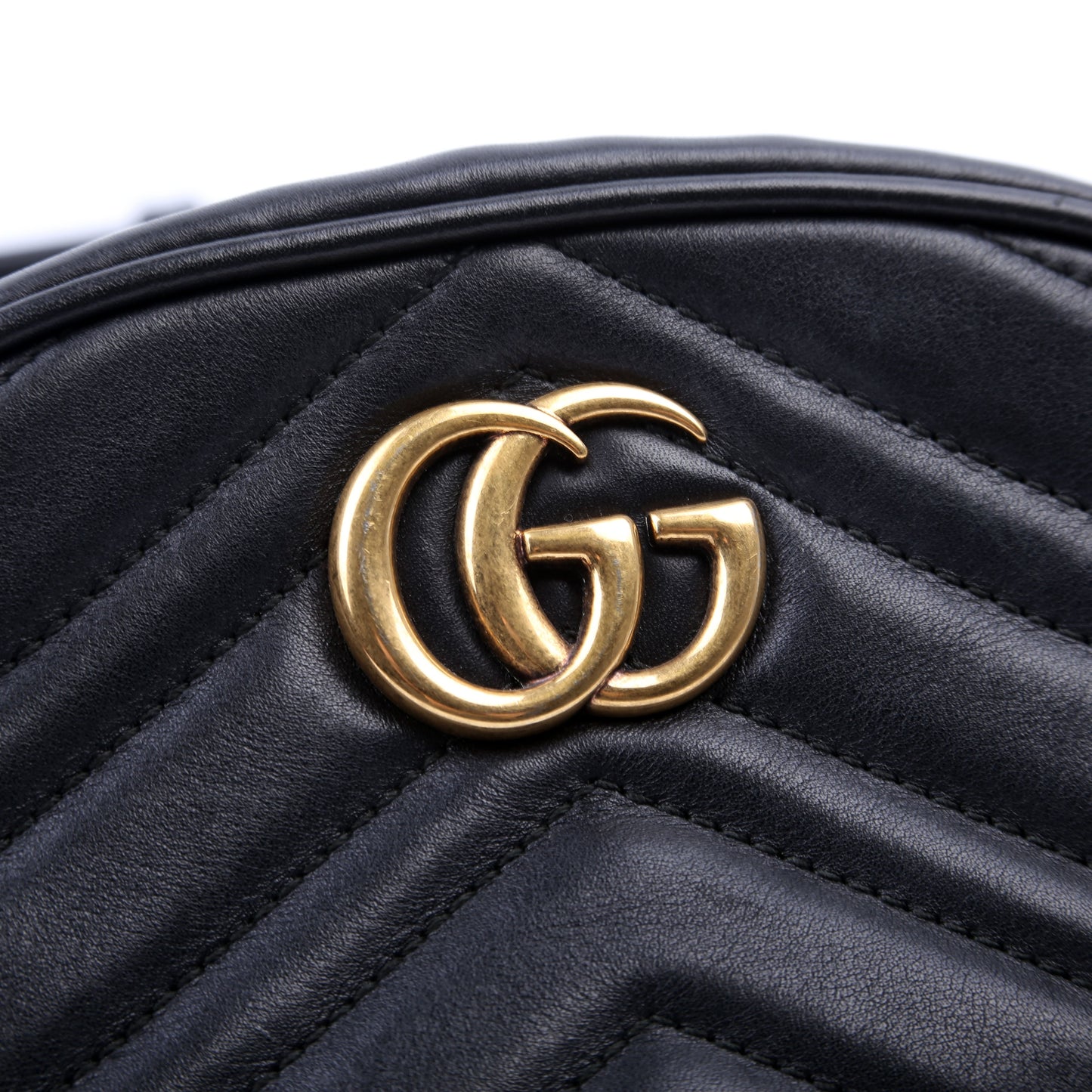 Gucci Marmont Belt Bag Black Size