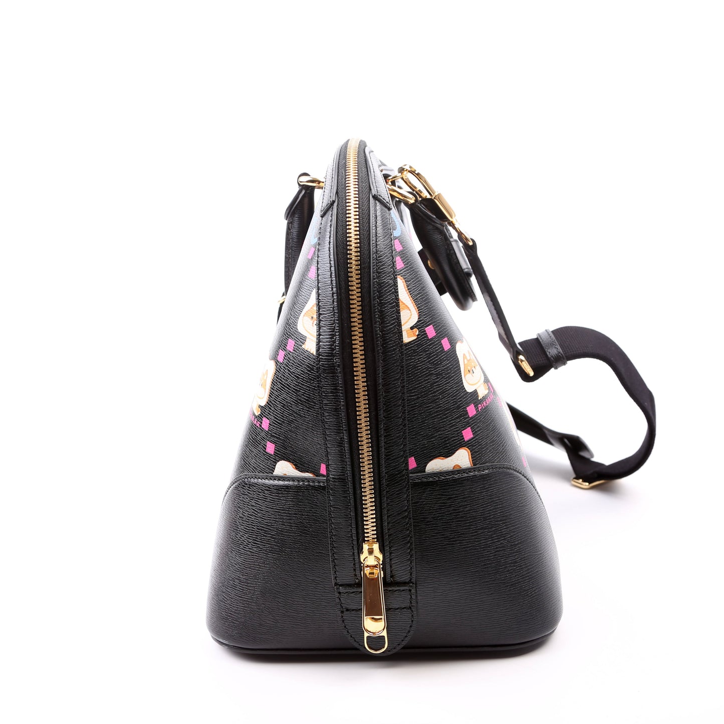 Gucci Dome Satchel Pikarar Black