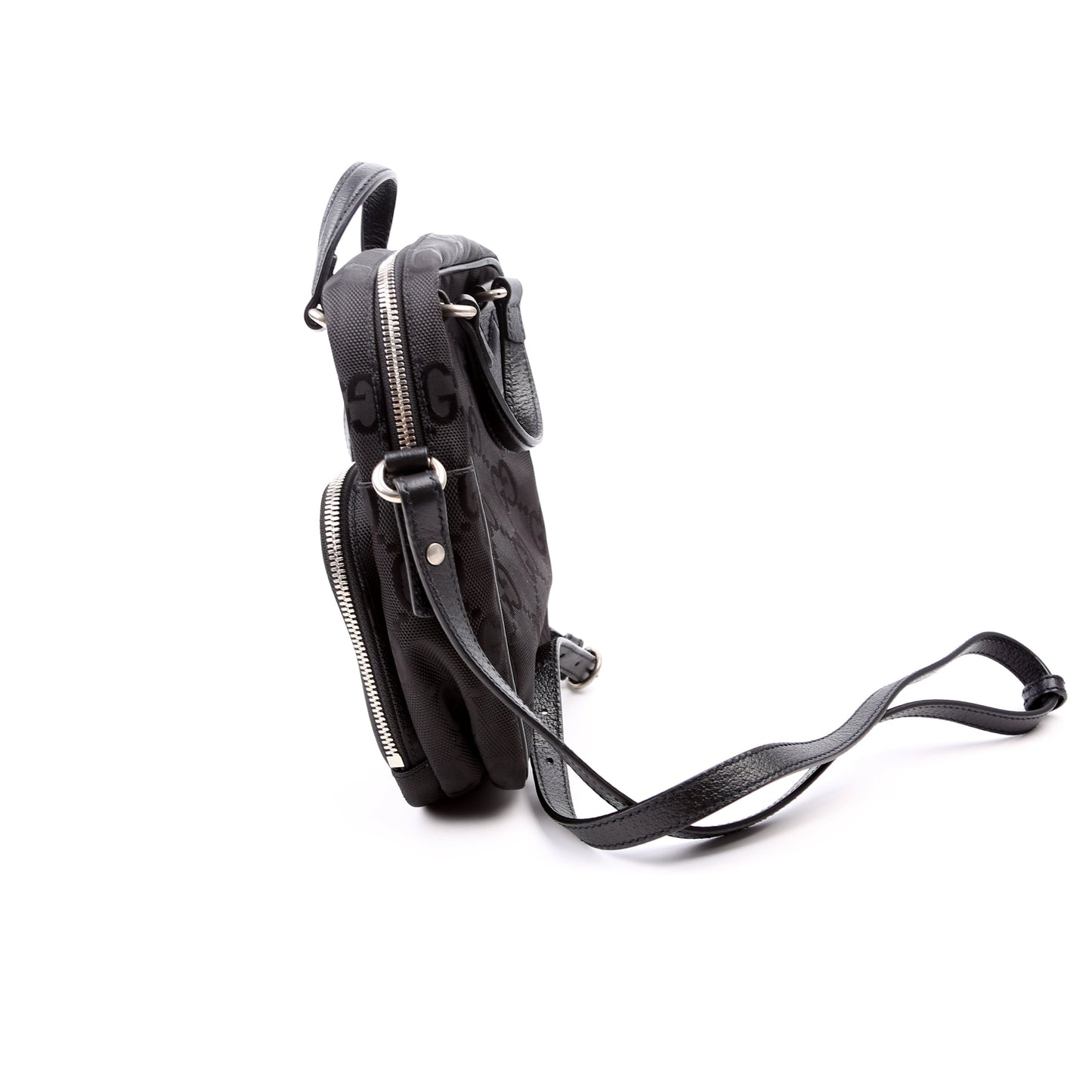 Gucci GG Nylon Off the Grid Shoulder Bag Black