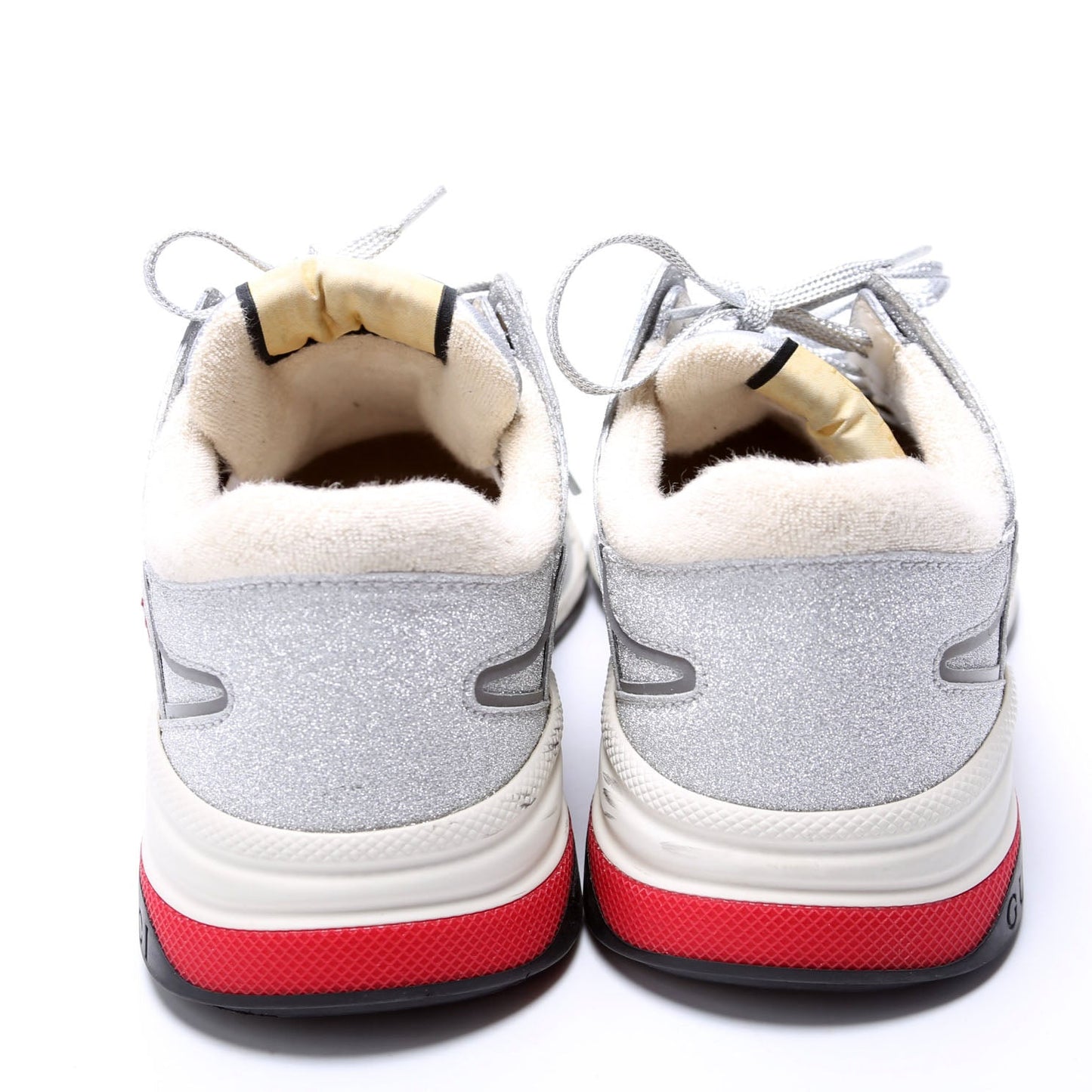 Gucci Ultrapace Sneakers Size Mens Silver