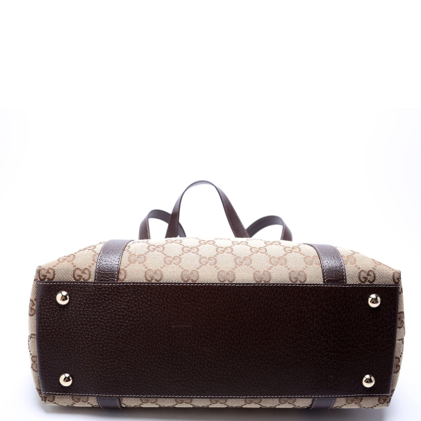Gucci GG Canvas Abbey Tote Beige/Brown
