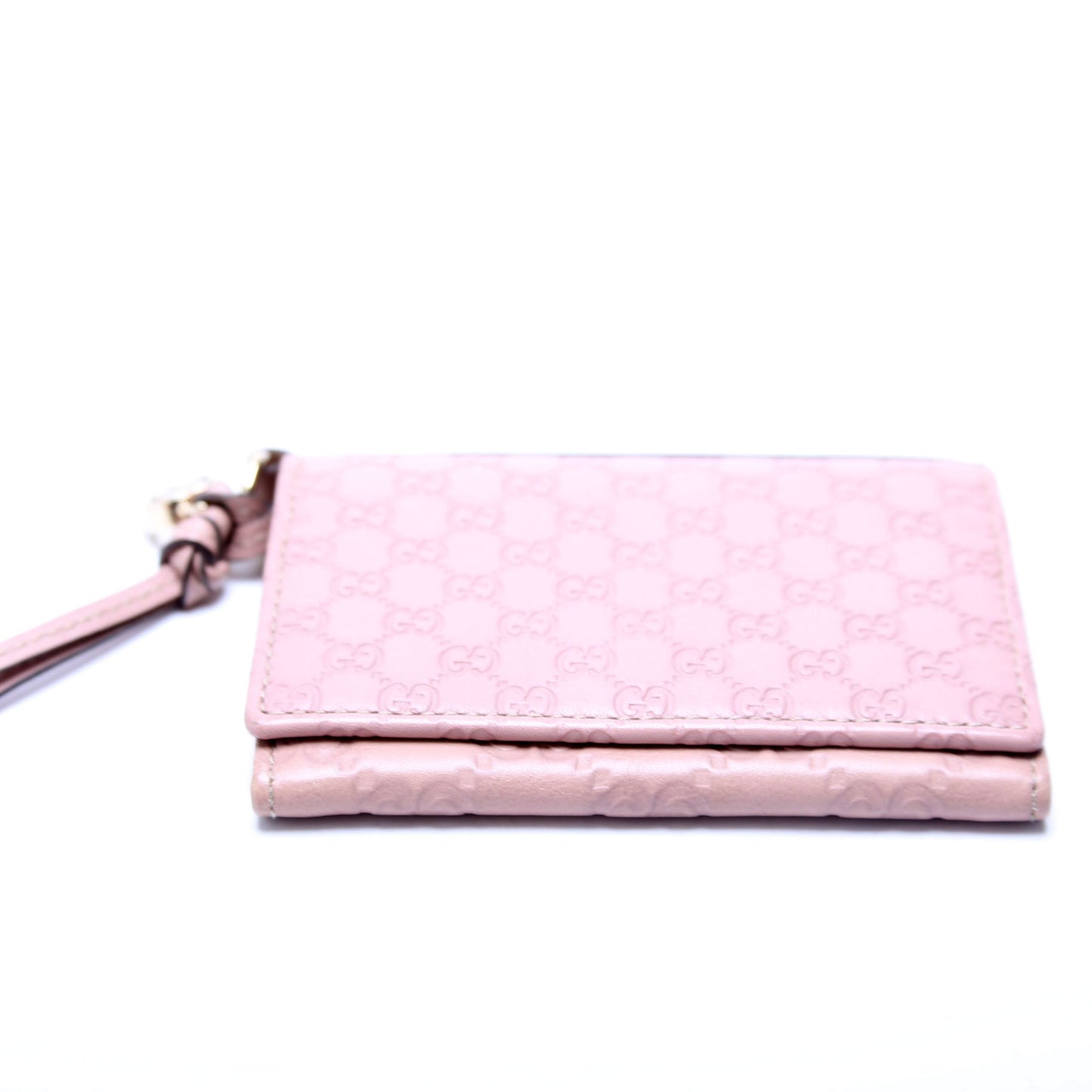 Gucci Microguccissima Business Card Case Pink