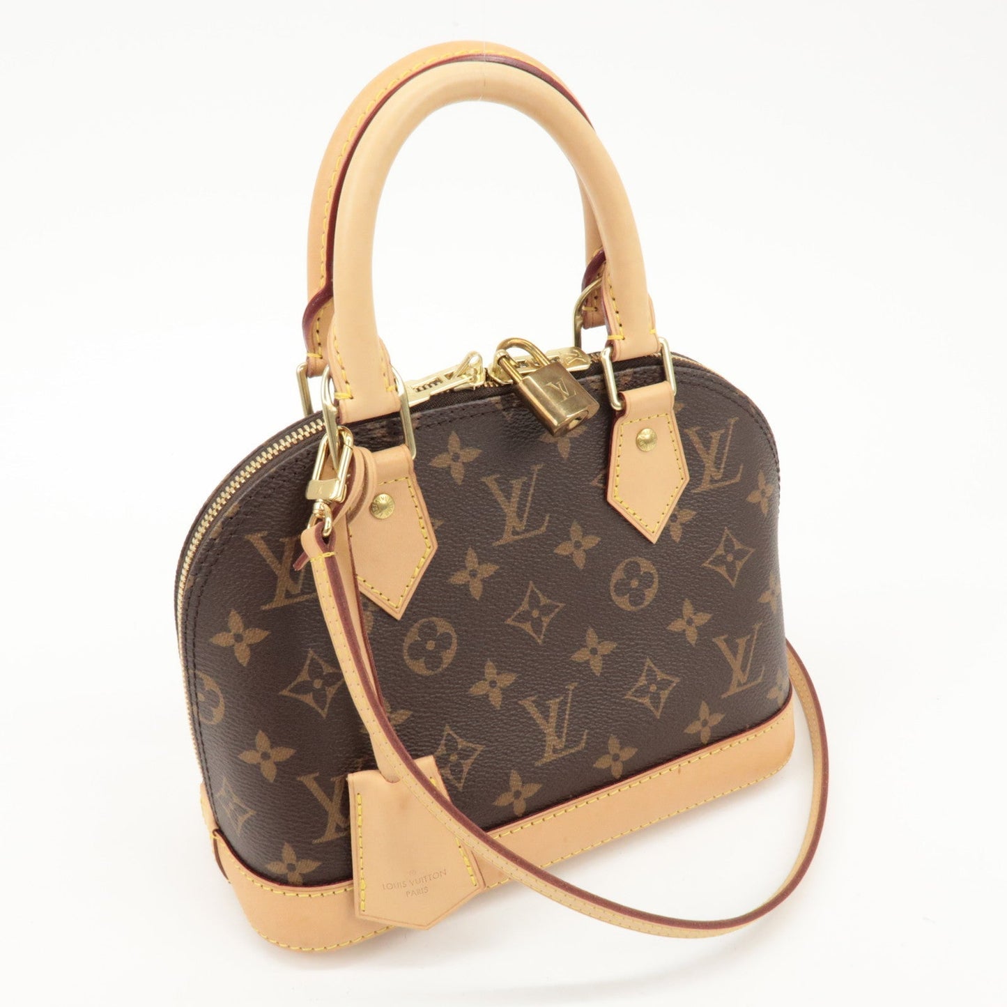 Louis Vuitton Monogram Alma BB 2Way Hand Bag Shoulder Bag M53152 d