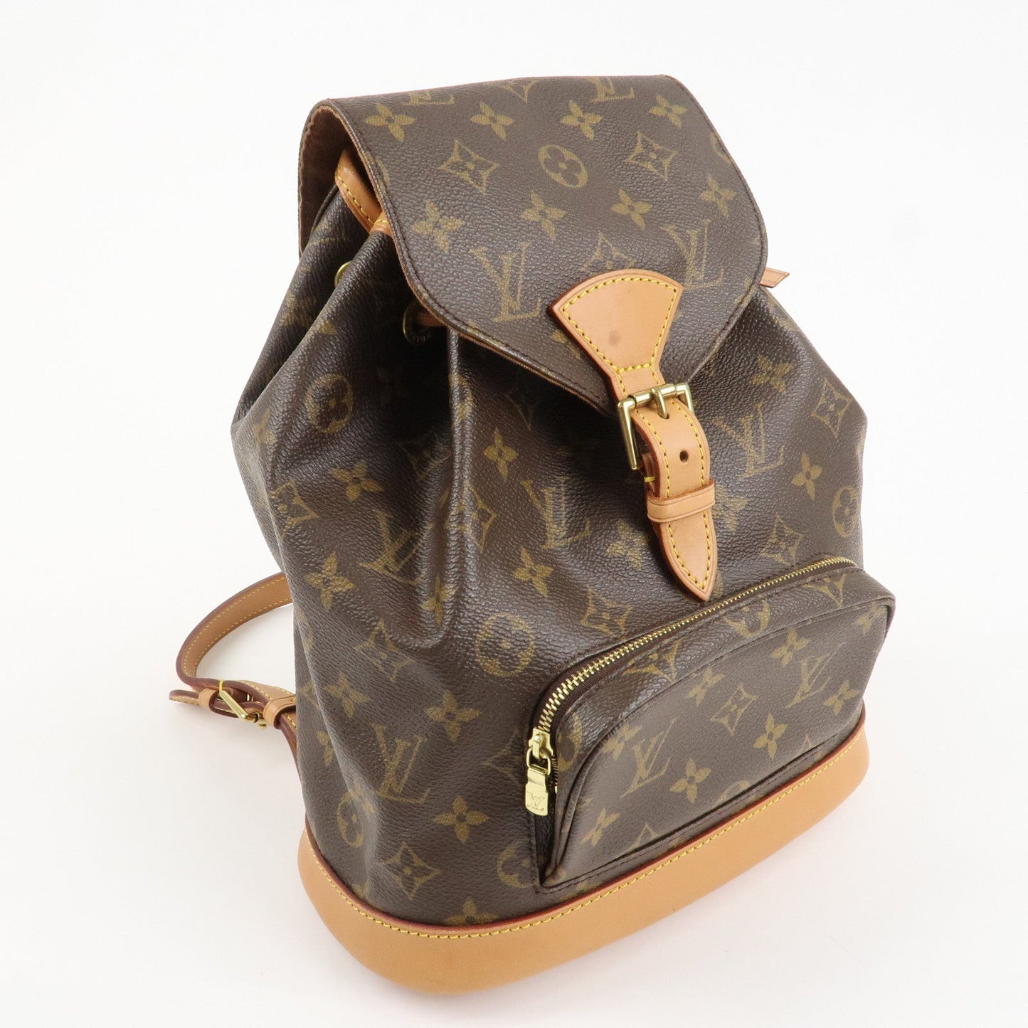Louis Vuitton Monogram Montsouris MM Back Pack Ruck Sack M51136 d