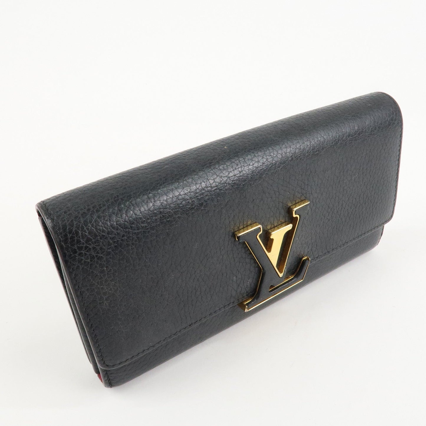 Louis Vuitton Portofoille Capucines Torillon Leather Wallet M61248 d