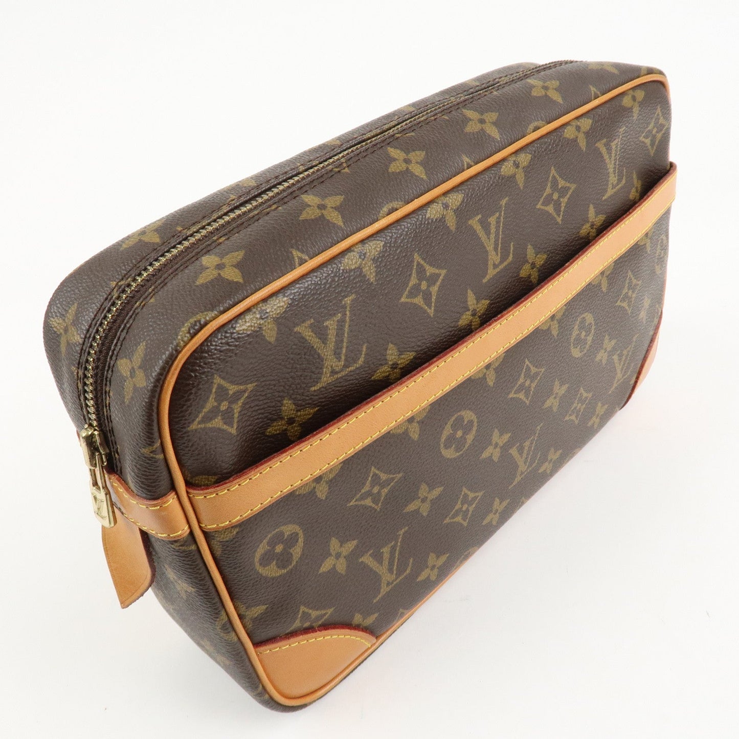 Louis Vuitton Monogram Compiegne 28 Pouch Clutch Bag M51845 d