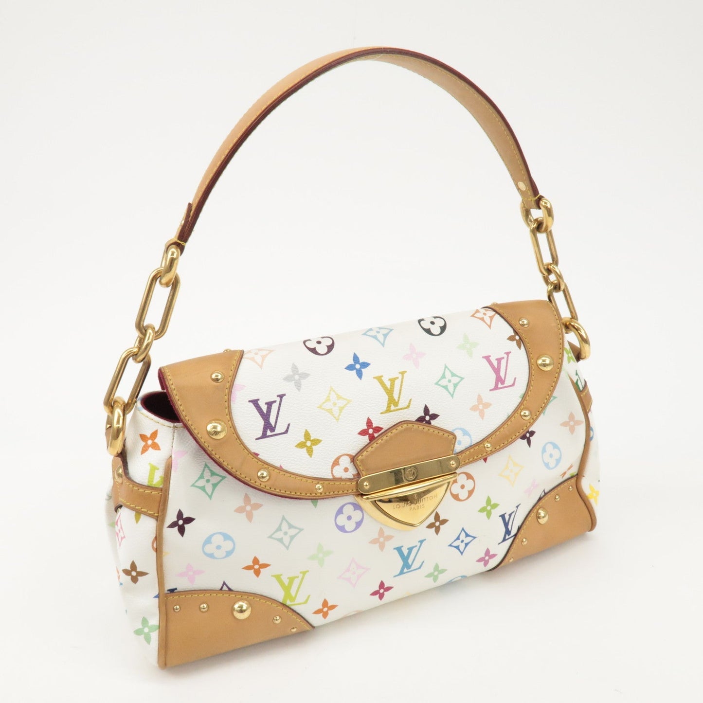 Louis Vuitton Monogram Beverly MM Shoulder Bag Blanc M40203 d