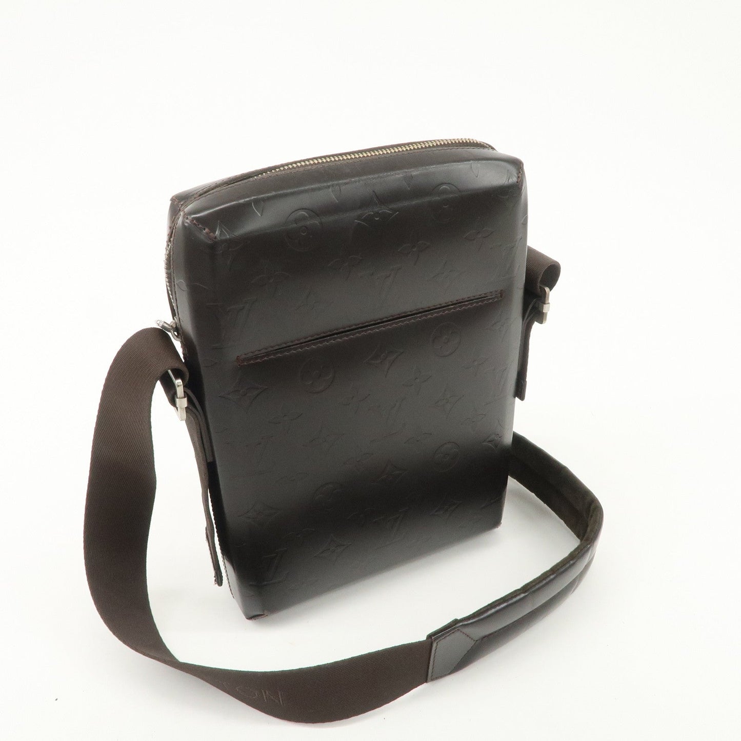 Louis Vuitton Monogram Bobby Leather Shoulder Bag Cafe Brown M46520 d