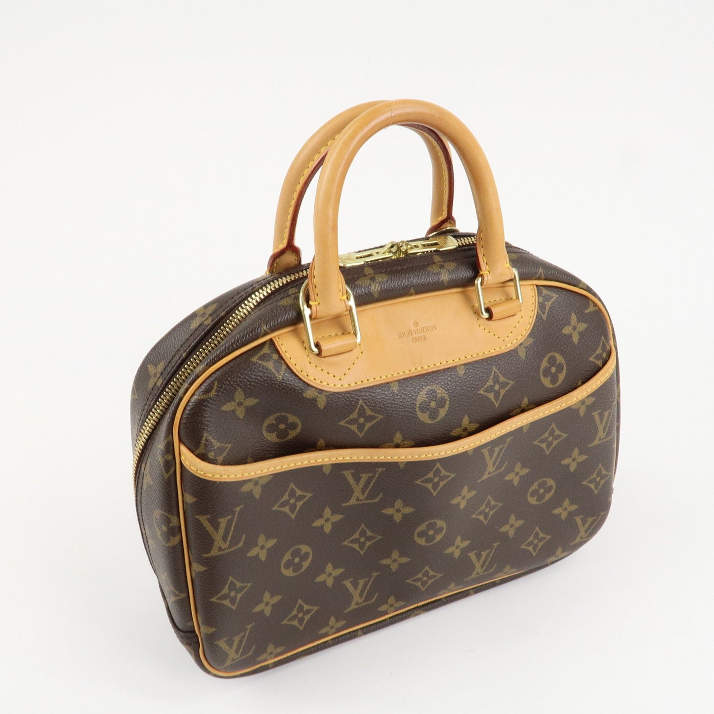 Louis Vuitton Monogram Trueville Hand Bag Brown M42228 d