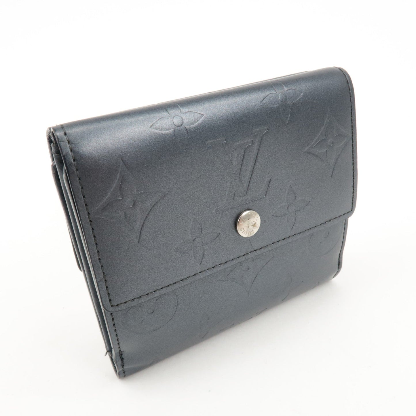 Louis Vuitton Monogram Matte Porte Monnaie Billets Credit M65115 d