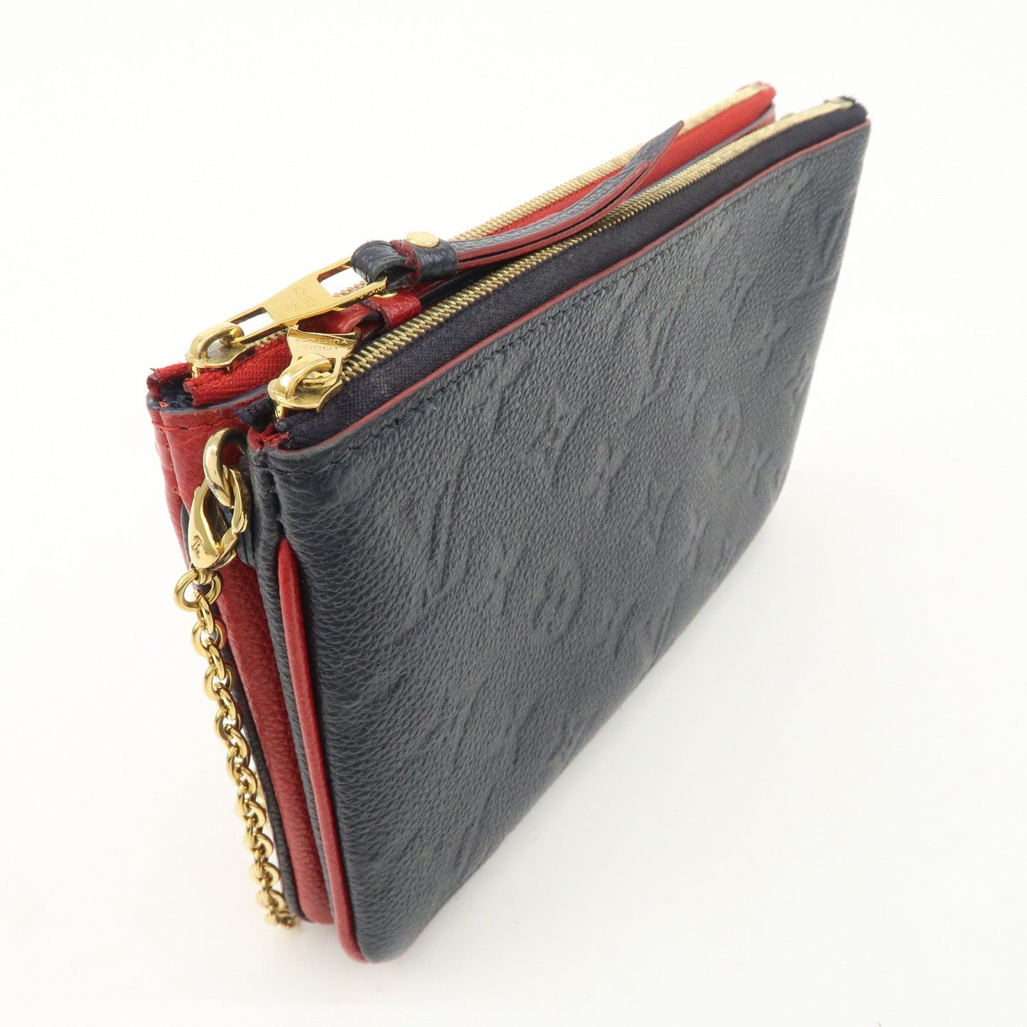 Louis Vuitton Monogram Empreinte Pochette Double Zip M63916 d