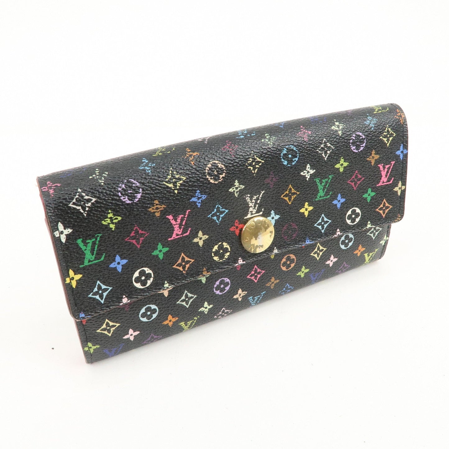 Louis Vuitton Monogram Multicolor Portefeuille Sarah Wallet M93747