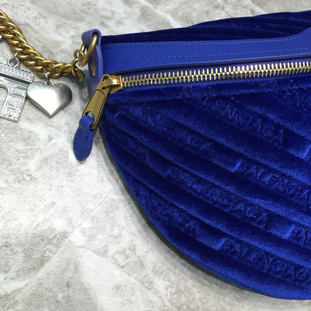 Top Quality Souvenir XXS Belt Bag In Blue, For Women, Bags 11.8in/30cm